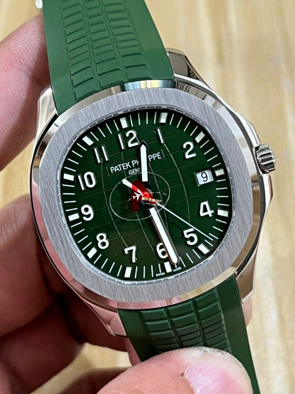 3K Factory 一比一复刻高仿手表 PATEK PHILIPPE AQUANAUT手雷5167R-001一体 Movement 升级版 wrist watch  / BD371