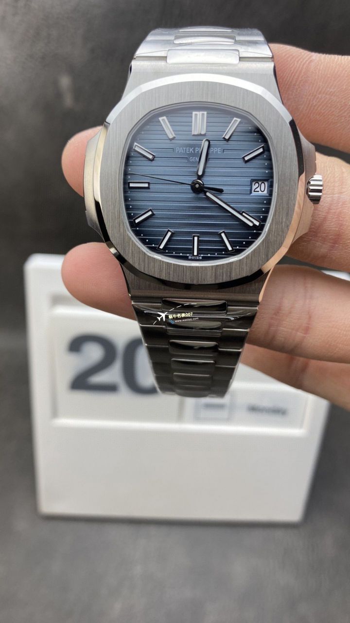 3k Factory 一比一 top 复刻高仿手表 PATEK PHILIPPE  Nautilus 5711/1A-010手表 / BD372