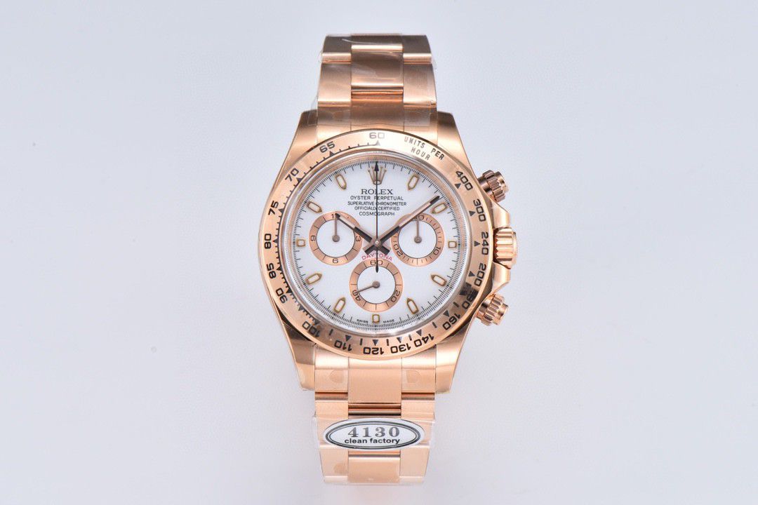  Video analysis clean Factory 4130 Movement  Rolex  Ditongna 熊猫迪m116500ln-0001等 top 一比一高仿手表 / R763