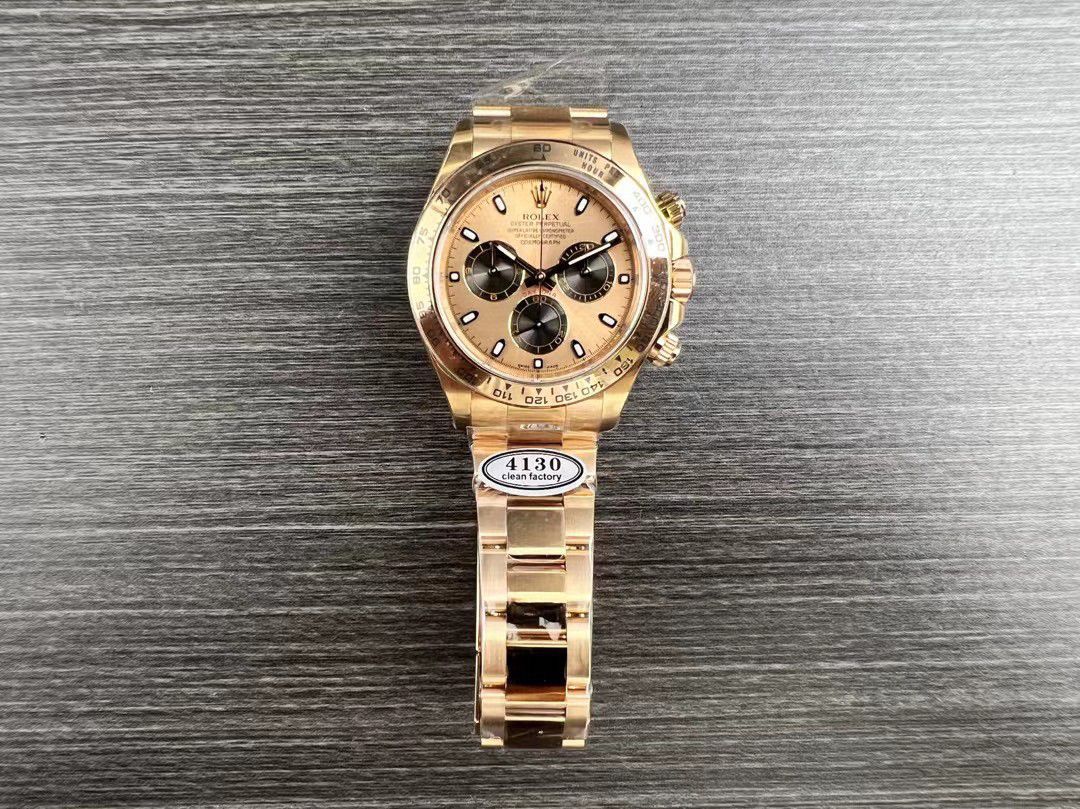  Video analysis clean Factory 4130 Movement  Rolex  Ditongna 熊猫迪m116500ln-0001等 top 一比一高仿手表 / R763