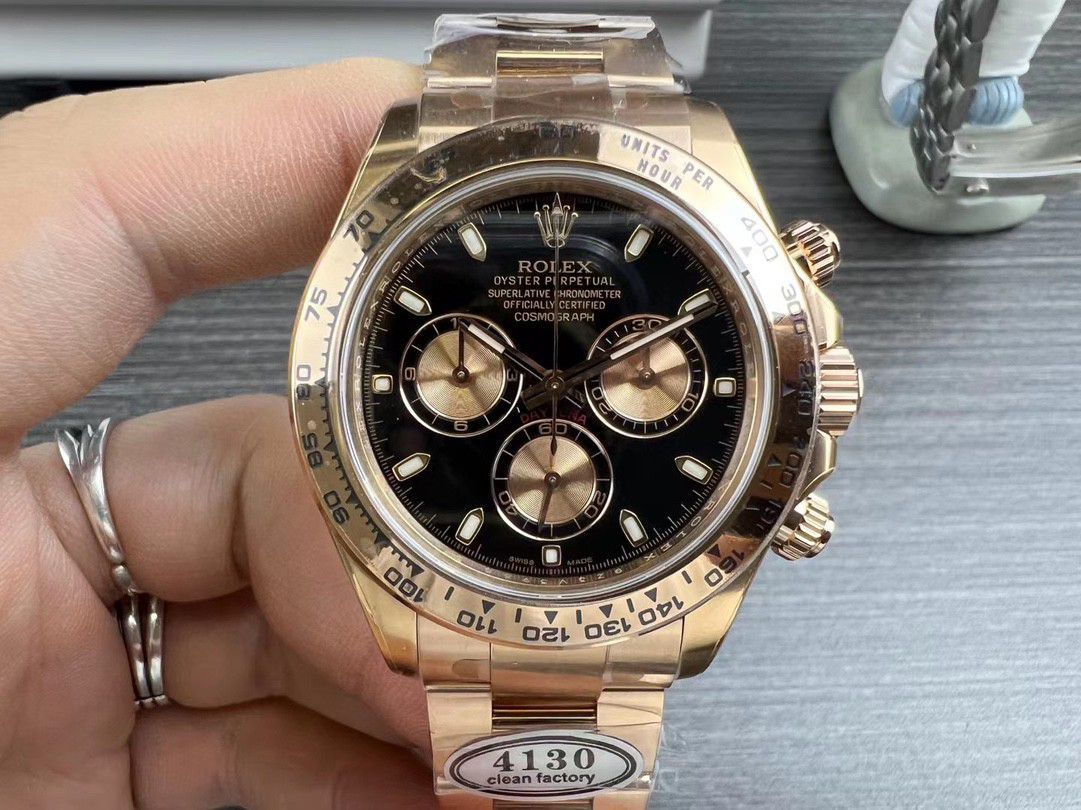  Video analysis clean Factory 4130 Movement  Rolex  Ditongna 熊猫迪m116500ln-0001等 top 一比一高仿手表 / R763