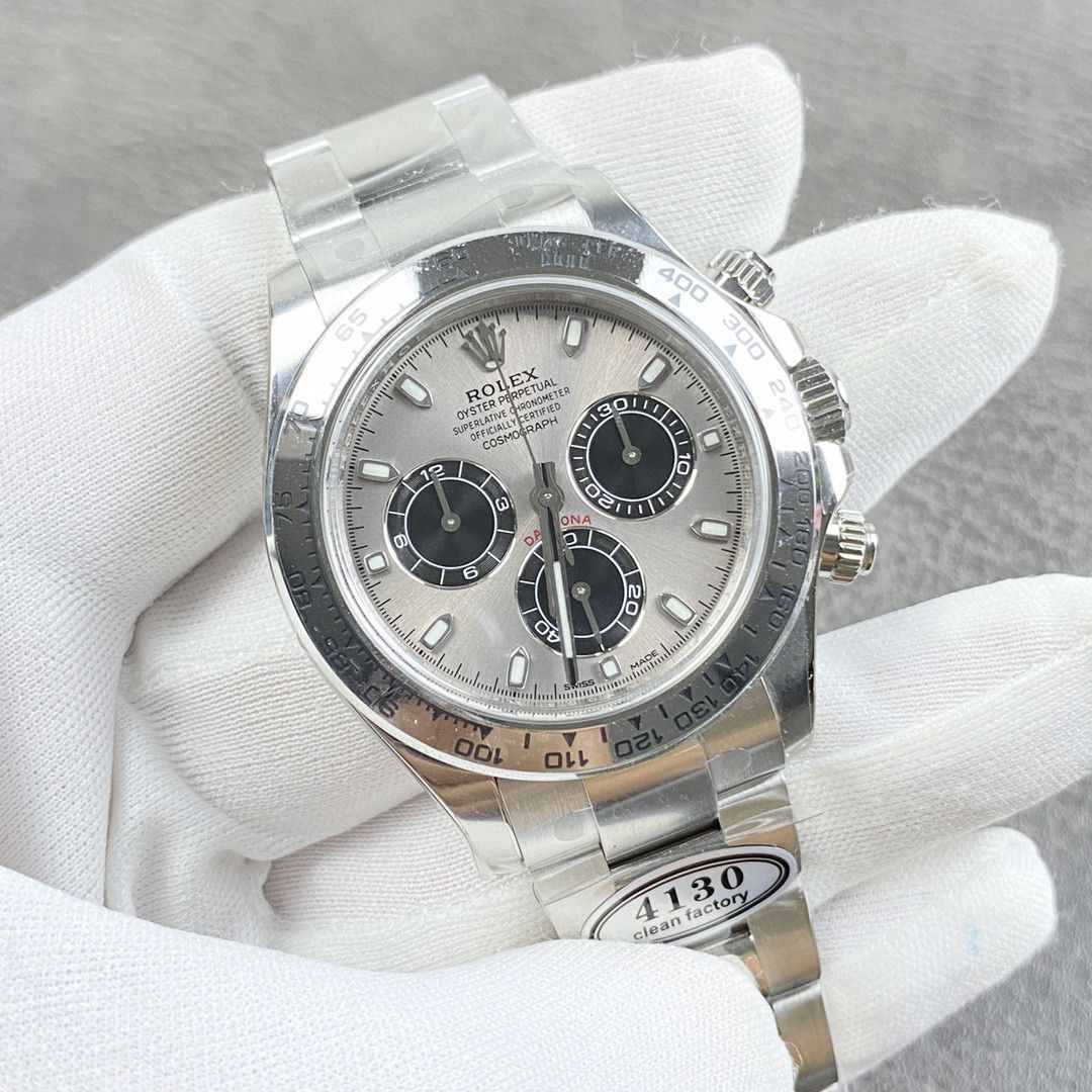  Video analysis clean Factory 4130 Movement  Rolex  Ditongna 熊猫迪m116500ln-0001等 top 一比一高仿手表 / R763