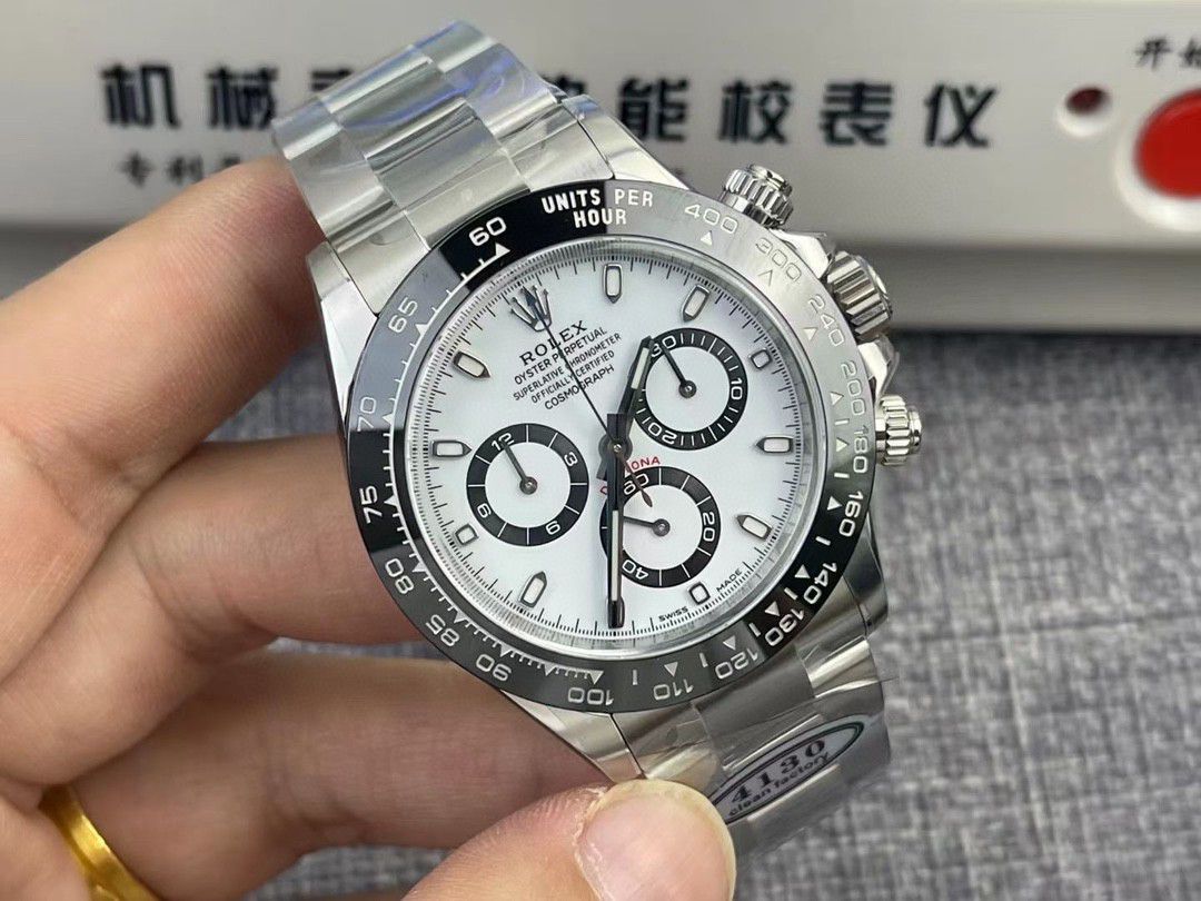  Video analysis clean Factory 4130 Movement  Rolex  Ditongna 熊猫迪m116500ln-0001等 top 一比一高仿手表 / R763