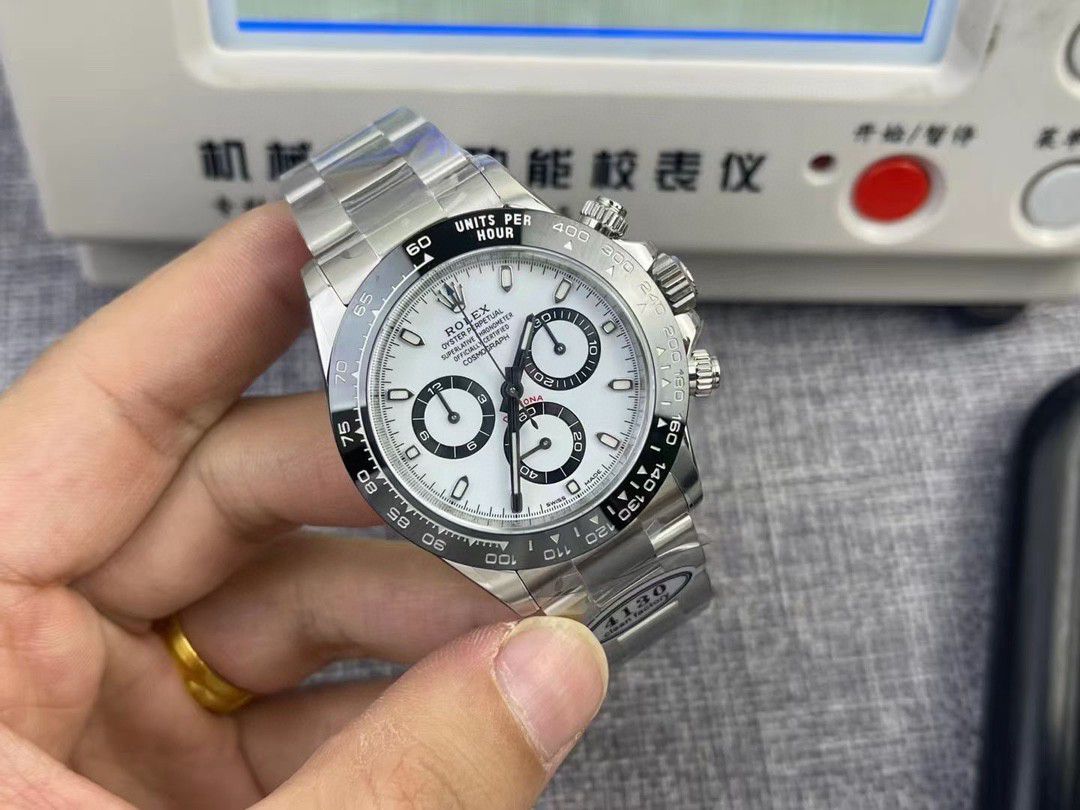  Video analysis clean Factory 4130 Movement  Rolex  Ditongna 熊猫迪m116500ln-0001等 top 一比一高仿手表 / R763