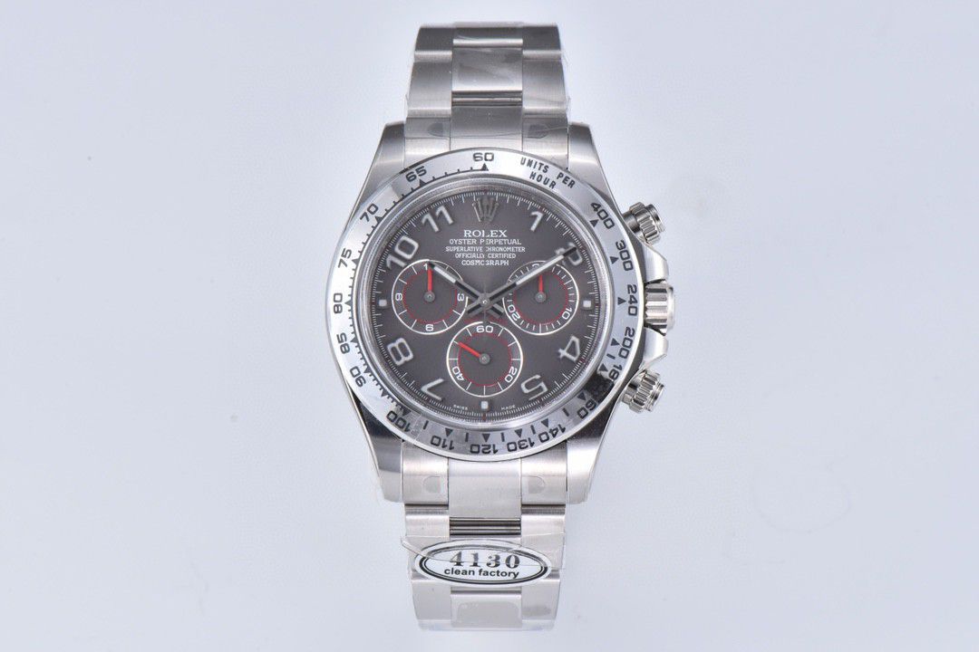  Video analysis clean Factory 4130 Movement  Rolex  Ditongna 熊猫迪m116500ln-0001等 top 一比一高仿手表 / R763