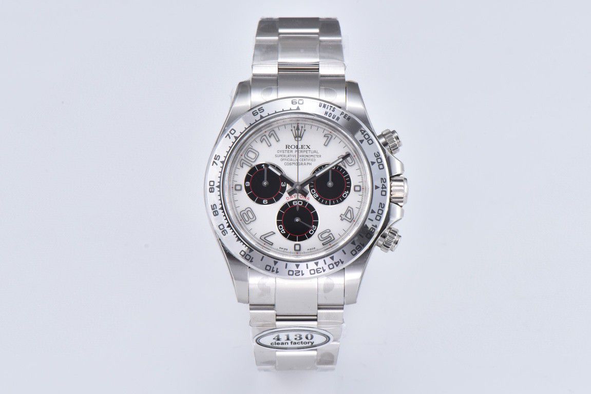  Video analysis clean Factory 4130 Movement  Rolex  Ditongna 熊猫迪m116500ln-0001等 top 一比一高仿手表 / R763