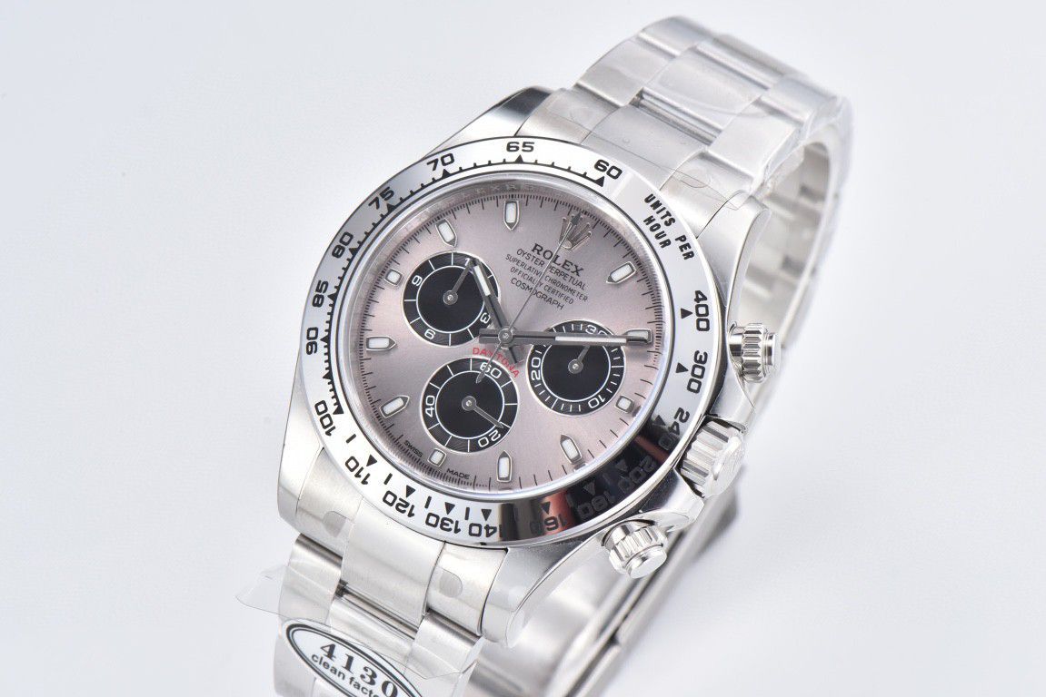  Video analysis clean Factory 4130 Movement  Rolex  Ditongna 熊猫迪m116500ln-0001等 top 一比一高仿手表 / R763