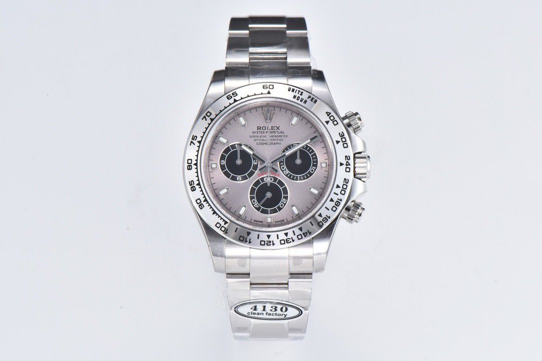  Video analysis clean Factory 4130 Movement  Rolex  Ditongna 熊猫迪m116500ln-0001等 top 一比一高仿手表 / R763