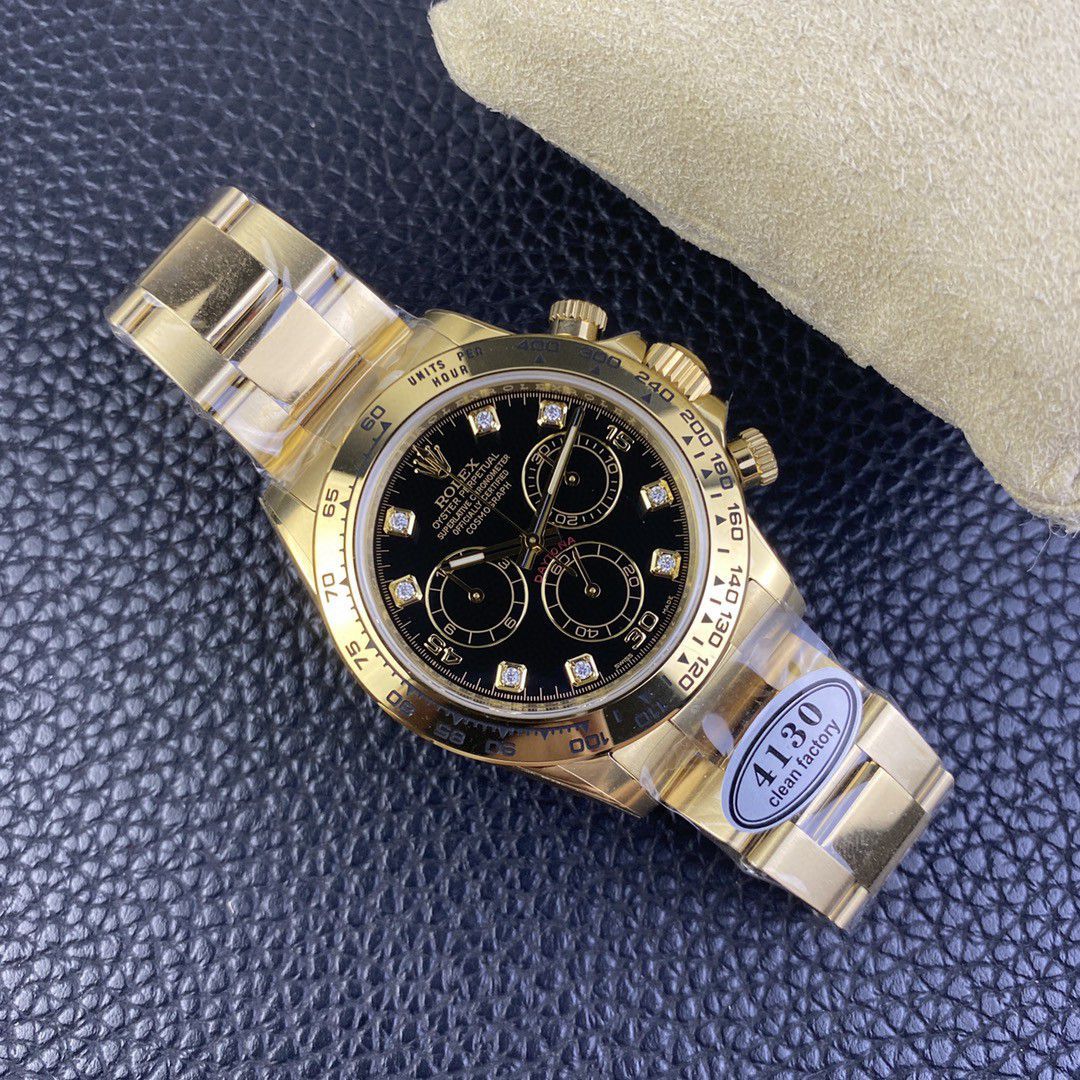  Video analysis clean Factory 4130 Movement  Rolex  Ditongna 熊猫迪m116500ln-0001等 top 一比一高仿手表 / R763