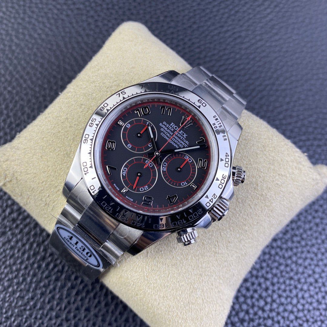  Video analysis clean Factory 4130 Movement  Rolex  Ditongna 熊猫迪m116500ln-0001等 top 一比一高仿手表 / R763