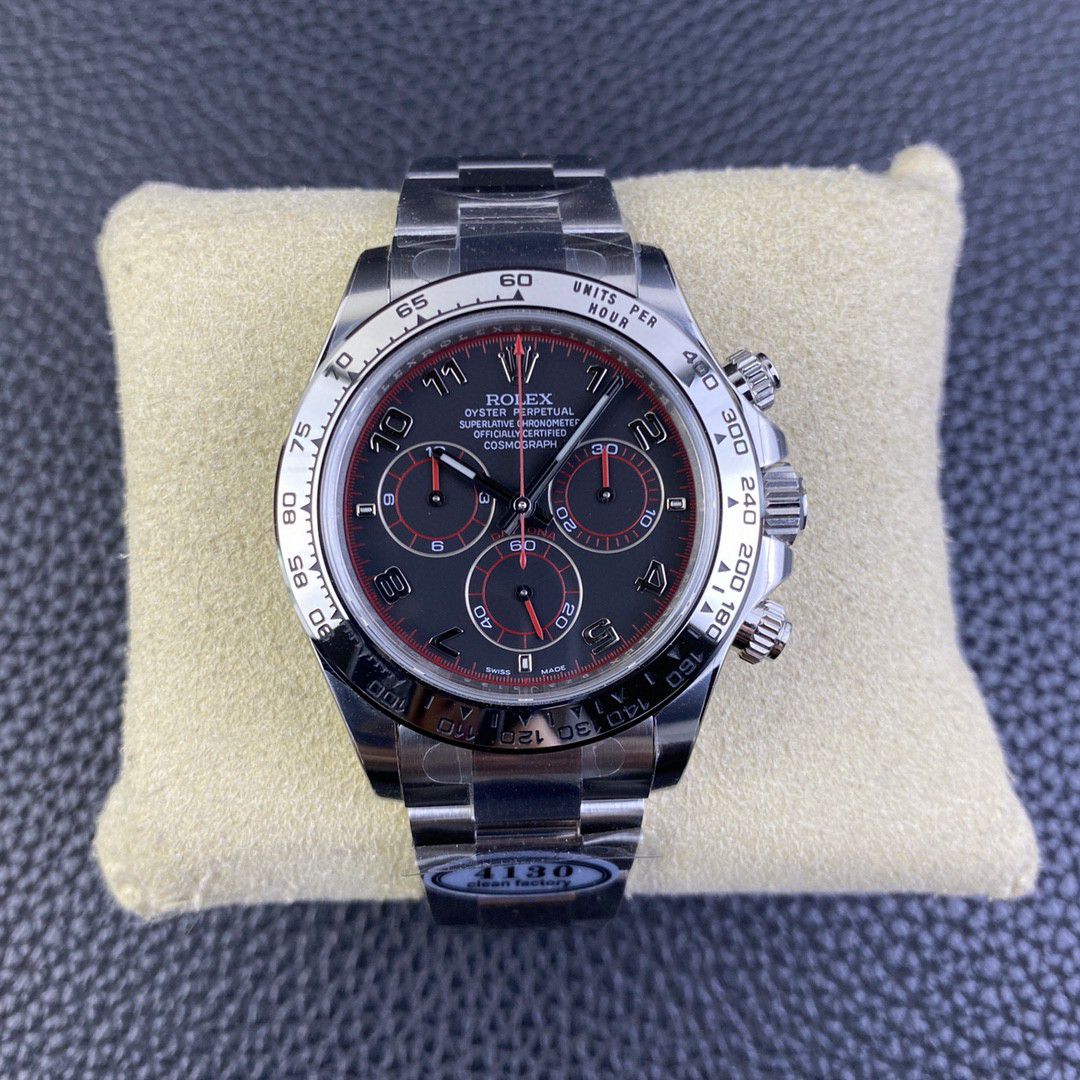  Video analysis clean Factory 4130 Movement  Rolex  Ditongna 熊猫迪m116500ln-0001等 top 一比一高仿手表 / R763