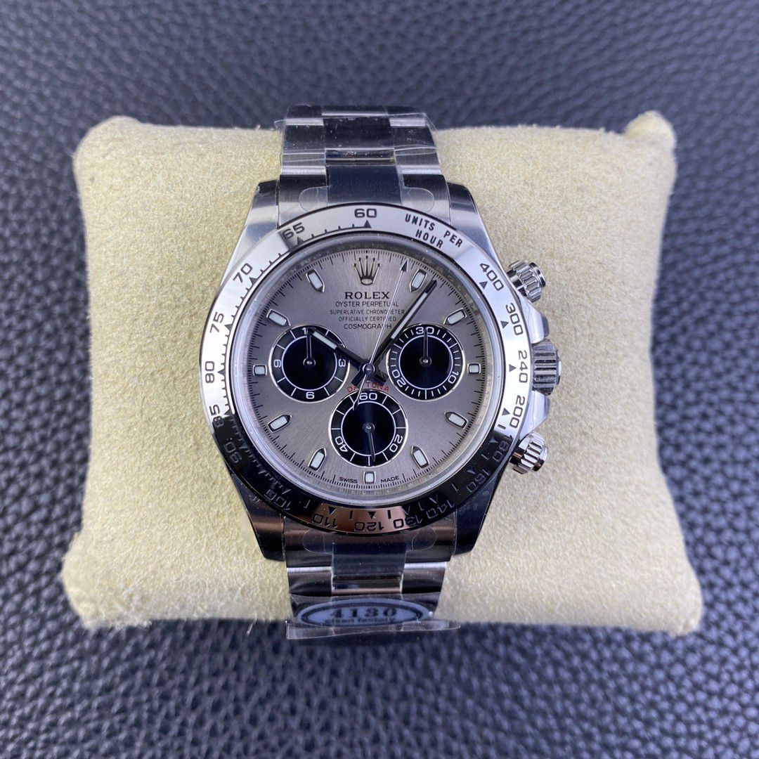  Video analysis clean Factory 4130 Movement  Rolex  Ditongna 熊猫迪m116500ln-0001等 top 一比一高仿手表 / R763