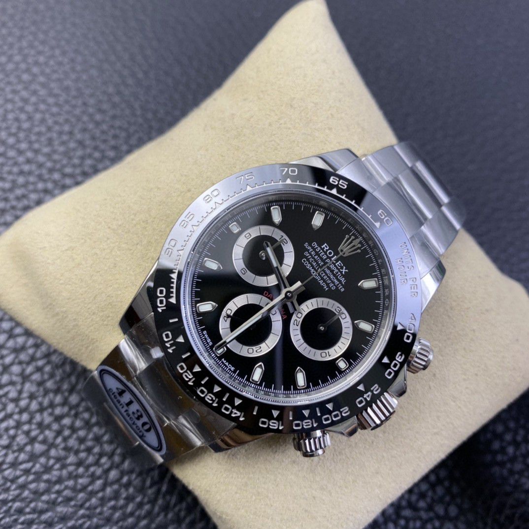  Video analysis clean Factory 4130 Movement  Rolex  Ditongna 熊猫迪m116500ln-0001等 top 一比一高仿手表 / R763