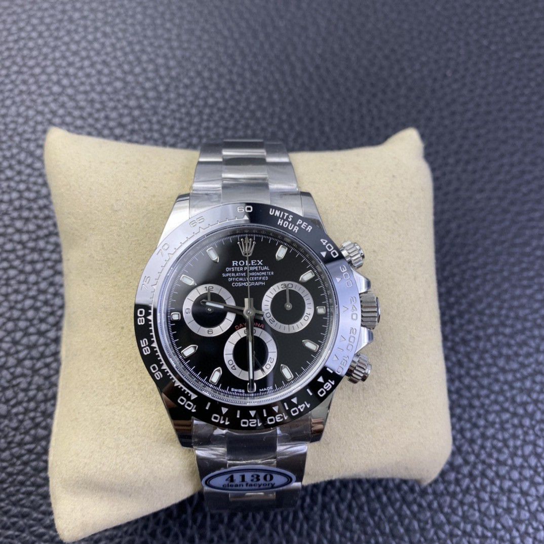  Video analysis clean Factory 4130 Movement  Rolex  Ditongna 熊猫迪m116500ln-0001等 top 一比一高仿手表 / R763