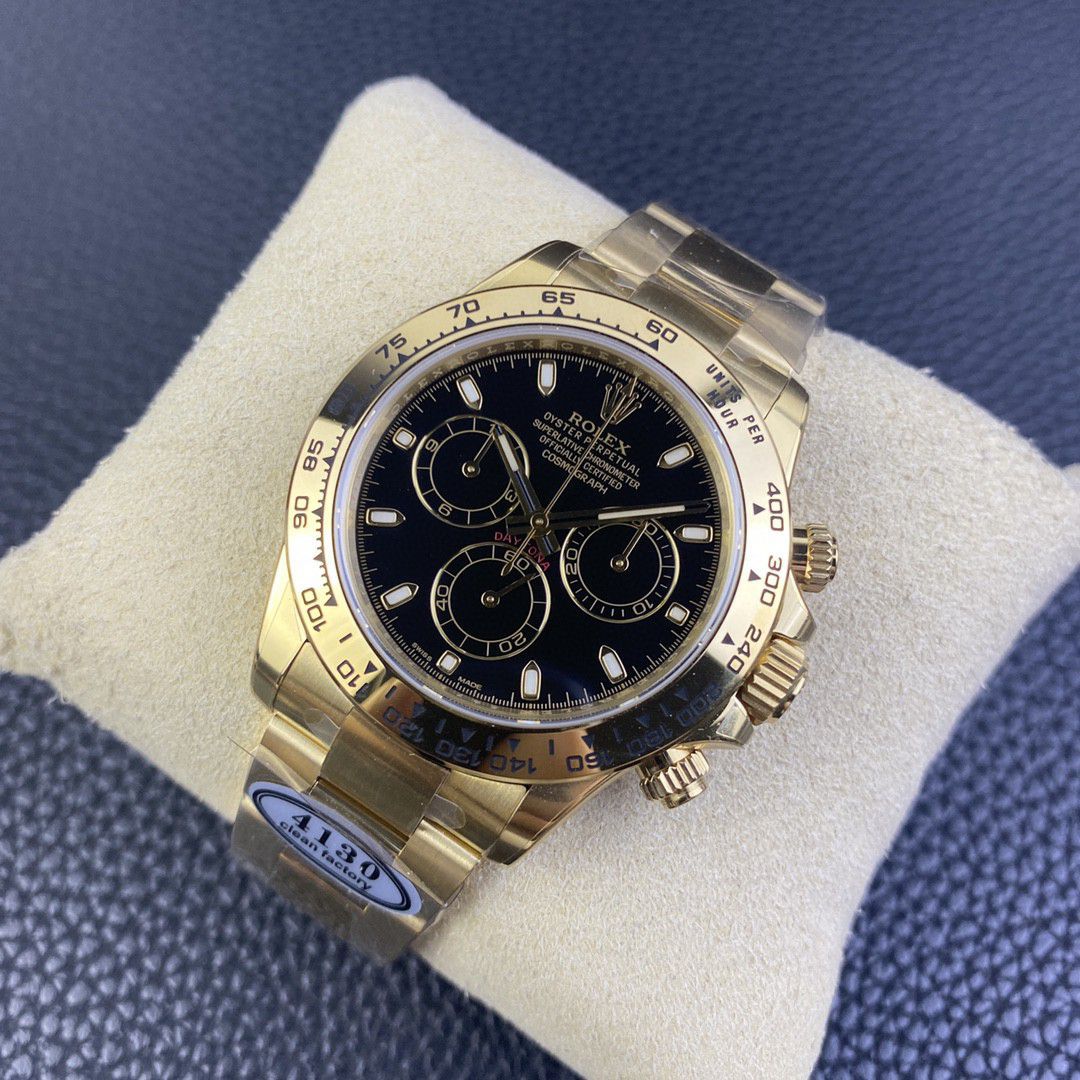  Video analysis clean Factory 4130 Movement  Rolex  Ditongna 熊猫迪m116500ln-0001等 top 一比一高仿手表 / R763