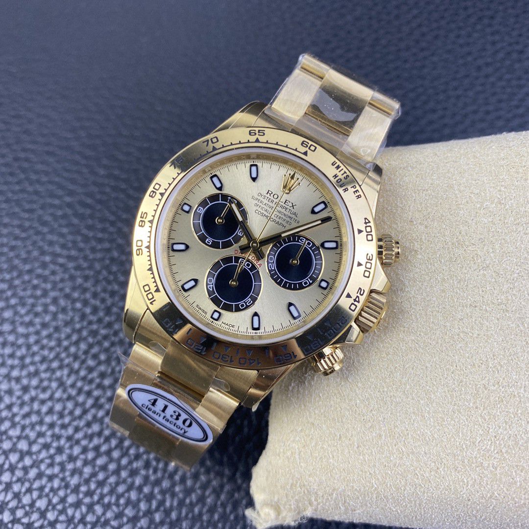  Video analysis clean Factory 4130 Movement  Rolex  Ditongna 熊猫迪m116500ln-0001等 top 一比一高仿手表 / R763