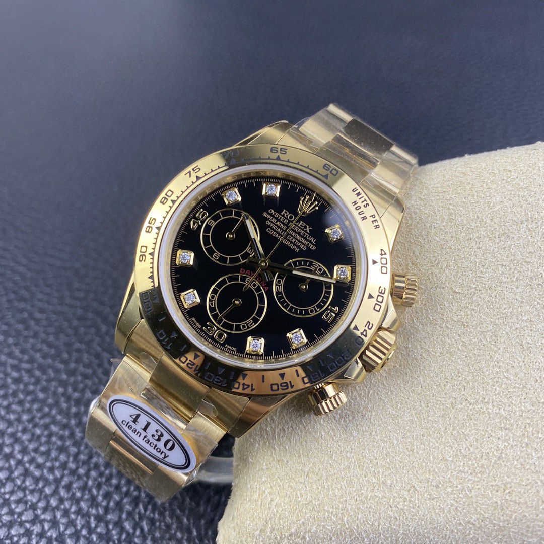  Video analysis clean Factory 4130 Movement  Rolex  Ditongna 熊猫迪m116500ln-0001等 top 一比一高仿手表 / R763