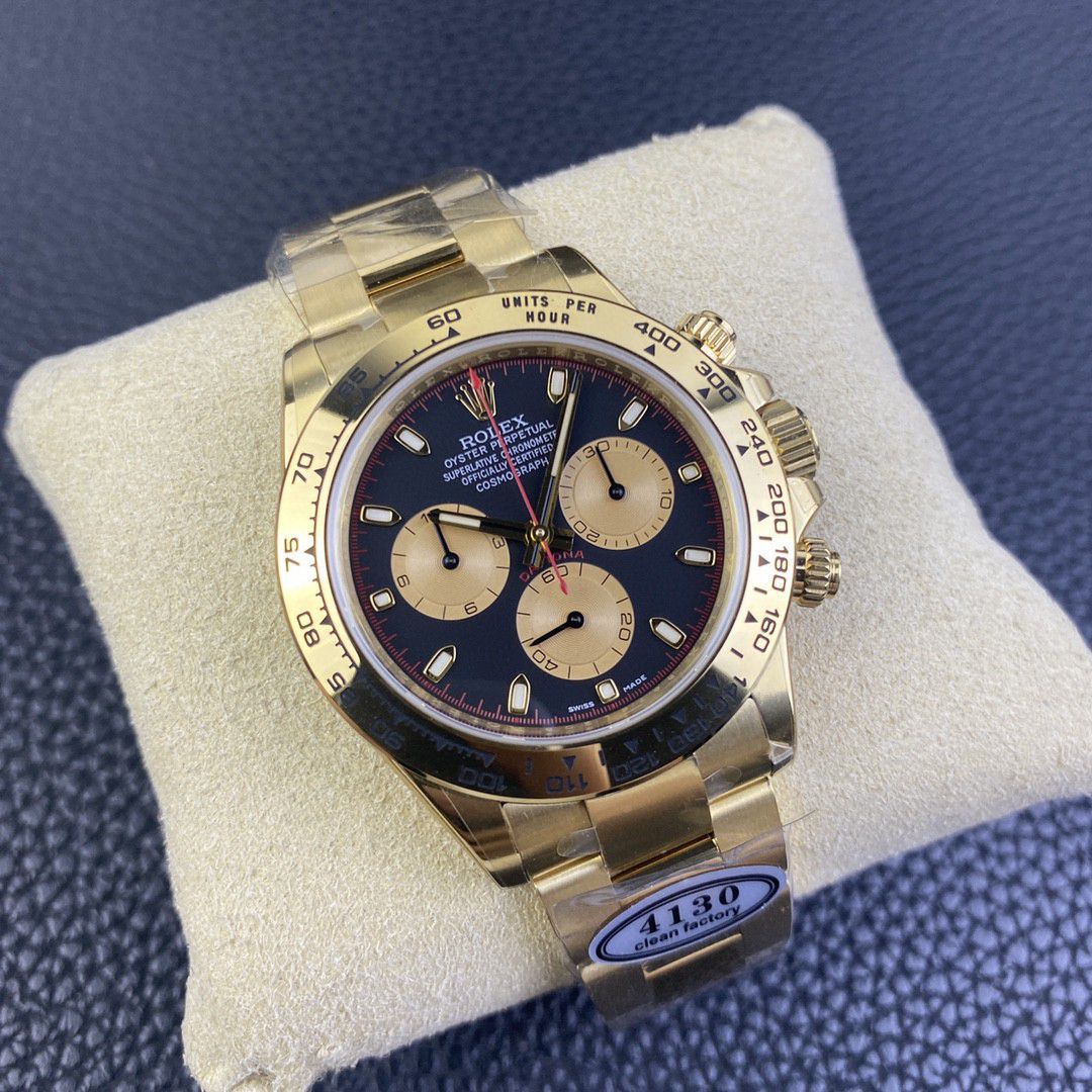  Video analysis clean Factory 4130 Movement  Rolex  Ditongna 熊猫迪m116500ln-0001等 top 一比一高仿手表 / R763