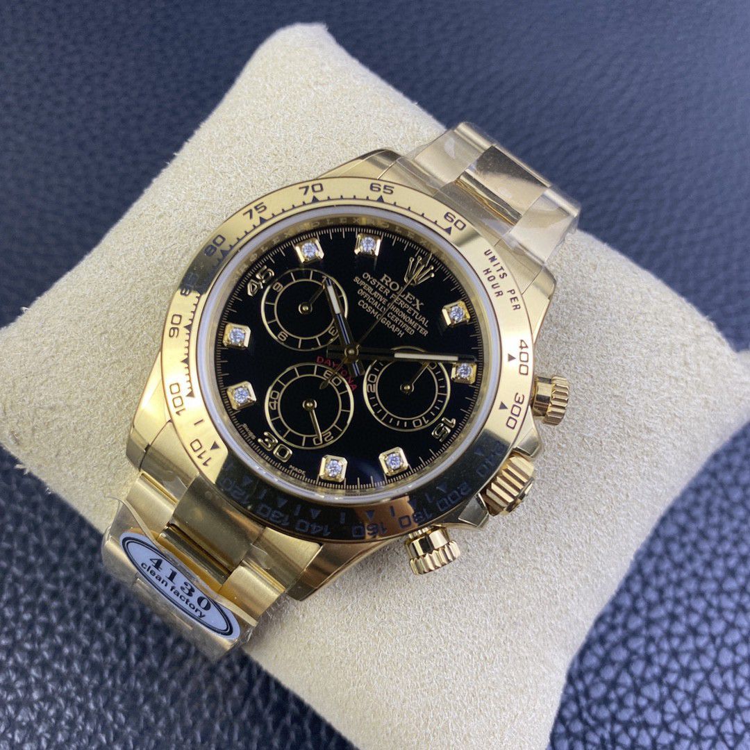 Video analysis clean Factory 4130 Movement  Rolex  Ditongna 熊猫迪m116500ln-0001等 top 一比一高仿手表 / R763