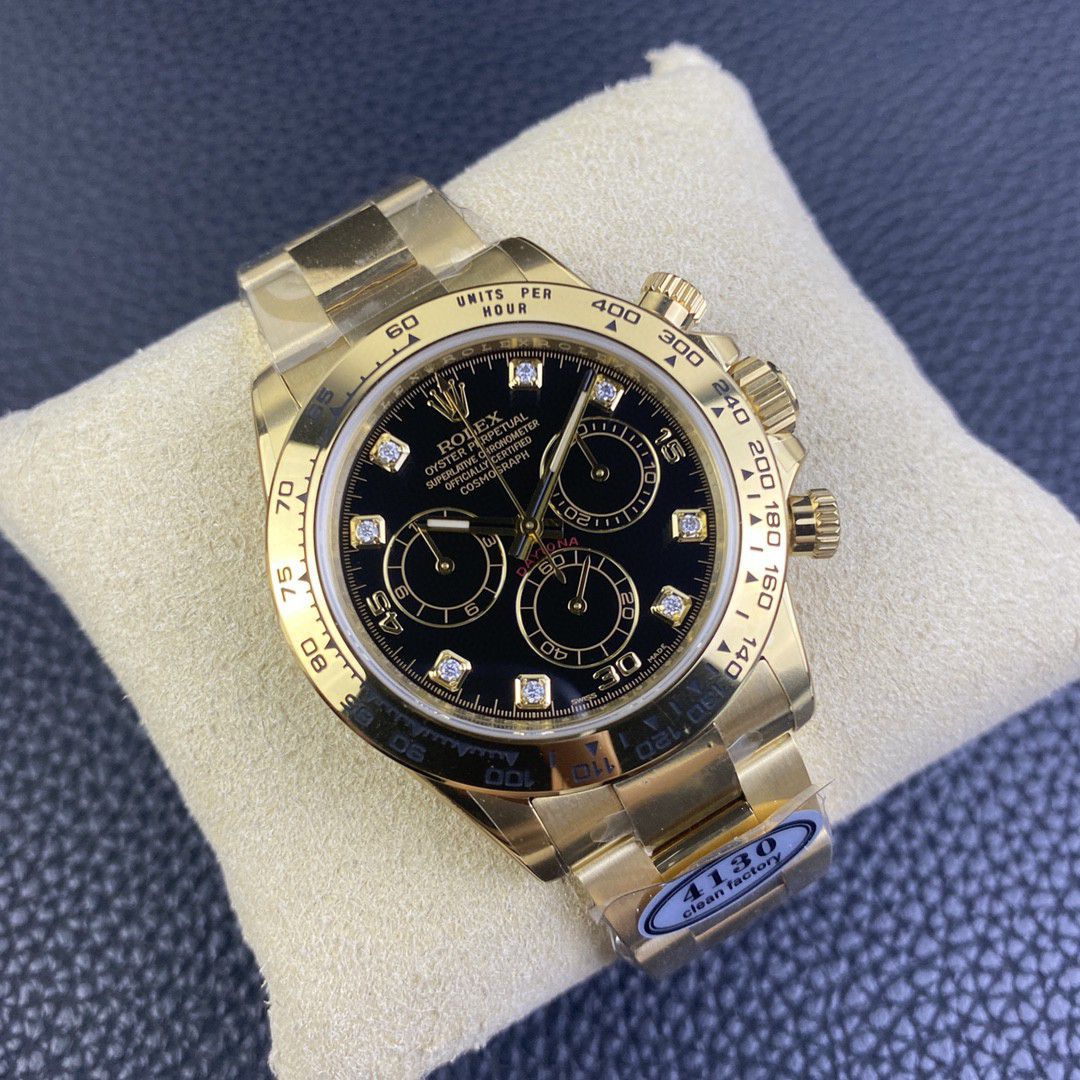  Video analysis clean Factory 4130 Movement  Rolex  Ditongna 熊猫迪m116500ln-0001等 top 一比一高仿手表 / R763