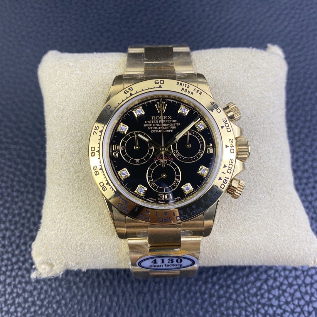  Video analysis clean Factory 4130 Movement  Rolex  Ditongna 熊猫迪m116500ln-0001等 top 一比一高仿手表 / R763