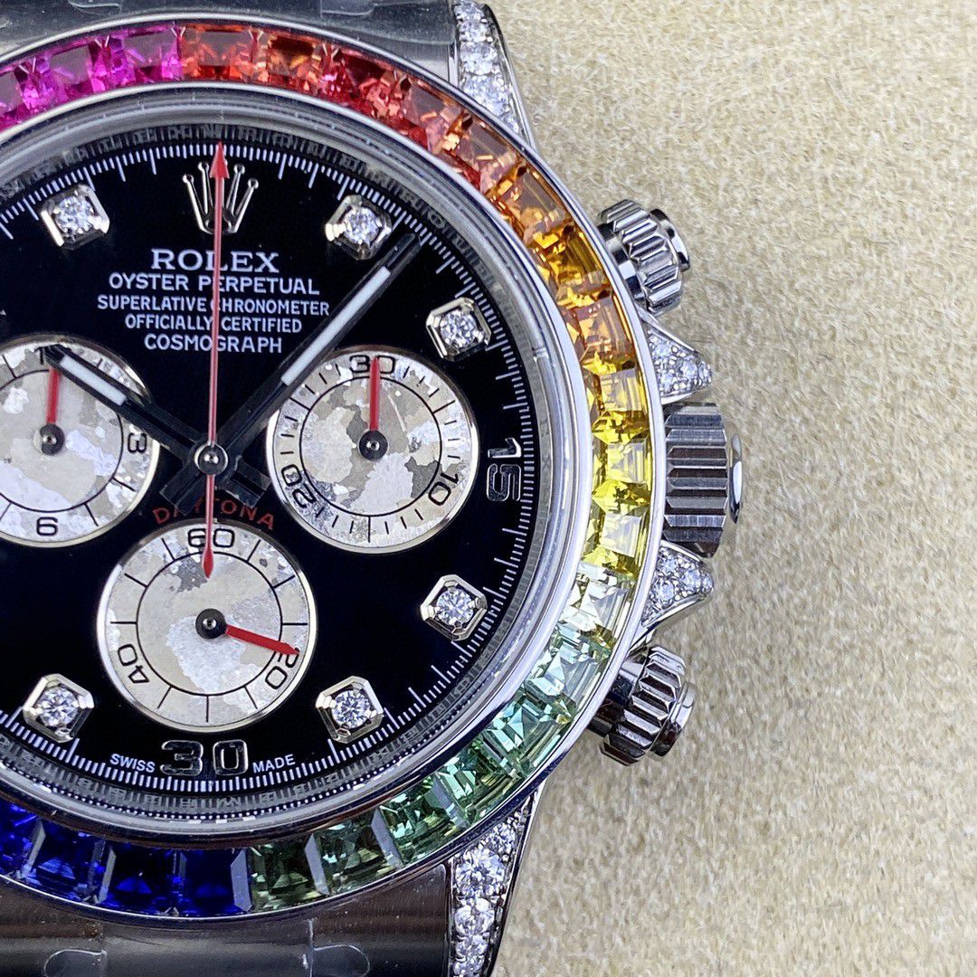  Video analysis clean Factory 4130 Movement  Rolex  Ditongna 熊猫迪m116500ln-0001等 top 一比一高仿手表 / R763