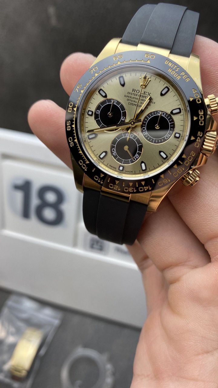 Video analysis clean Factory 4130 Movement  Rolex  Ditongna 熊猫迪m116500ln-0001等 top 一比一高仿手表 / R763