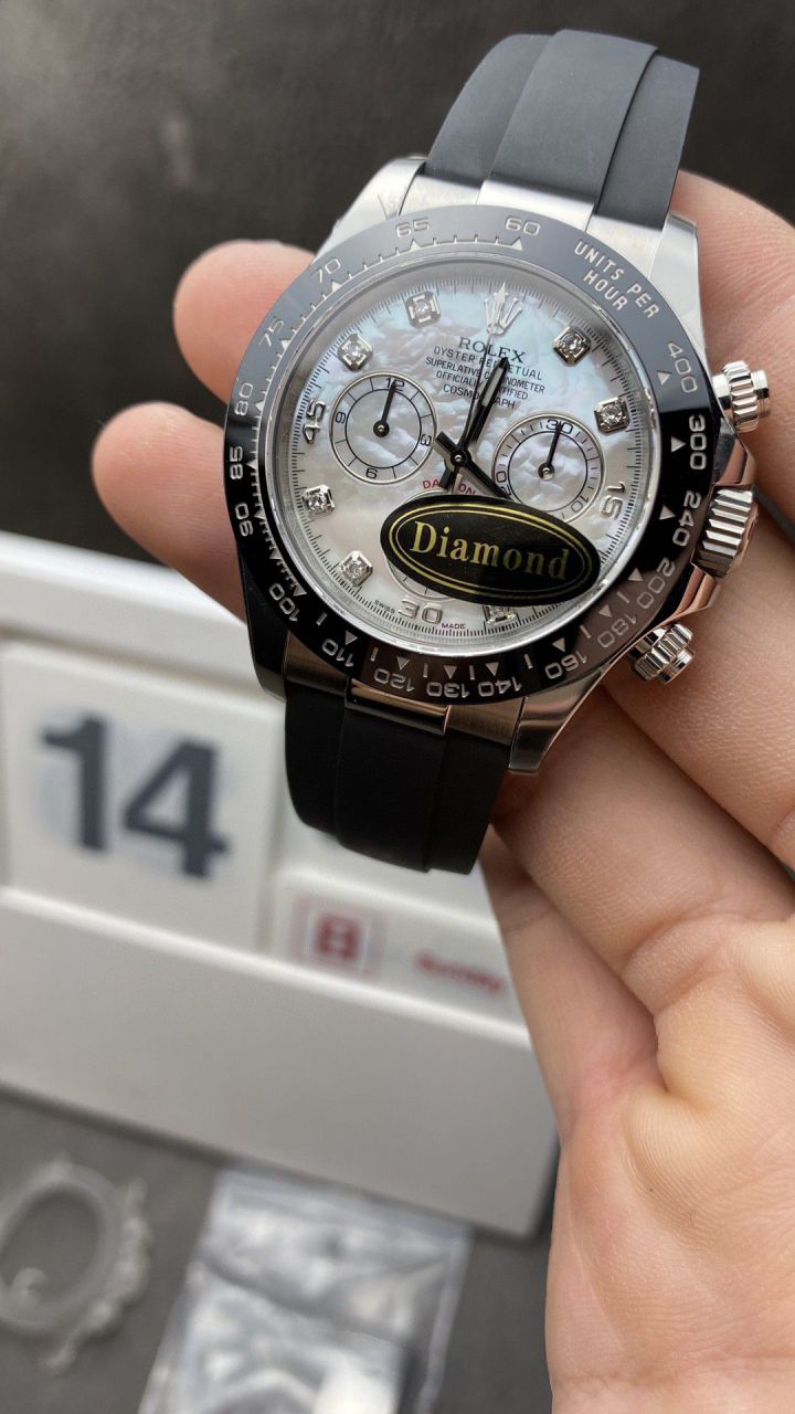  Video analysis clean Factory 4130 Movement  Rolex  Ditongna 熊猫迪m116500ln-0001等 top 一比一高仿手表 / R763