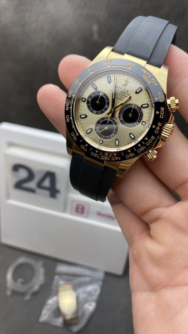  Video analysis clean Factory 4130 Movement  Rolex  Ditongna 熊猫迪m116500ln-0001等 top 一比一高仿手表 / R763