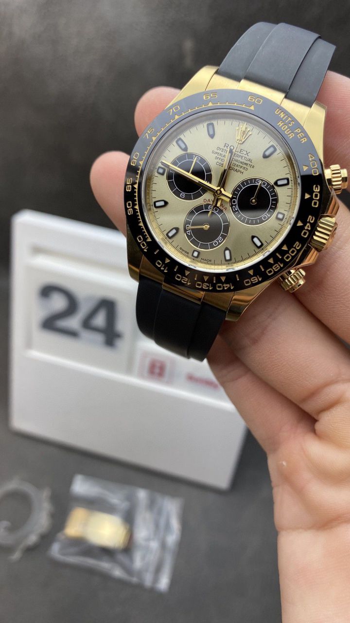  Video analysis clean Factory 4130 Movement  Rolex  Ditongna 熊猫迪m116500ln-0001等 top 一比一高仿手表 / R763