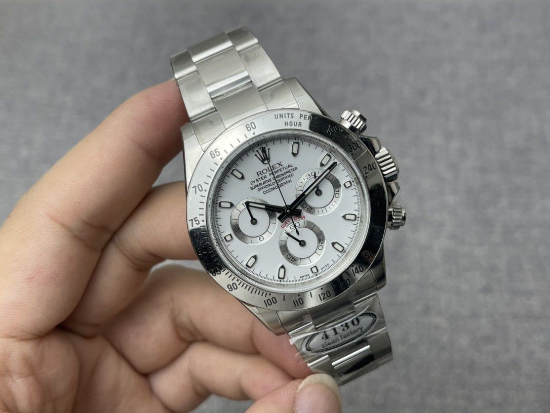  Video analysis clean Factory 4130 Movement  Rolex  Ditongna 熊猫迪m116500ln-0001等 top 一比一高仿手表 / R763