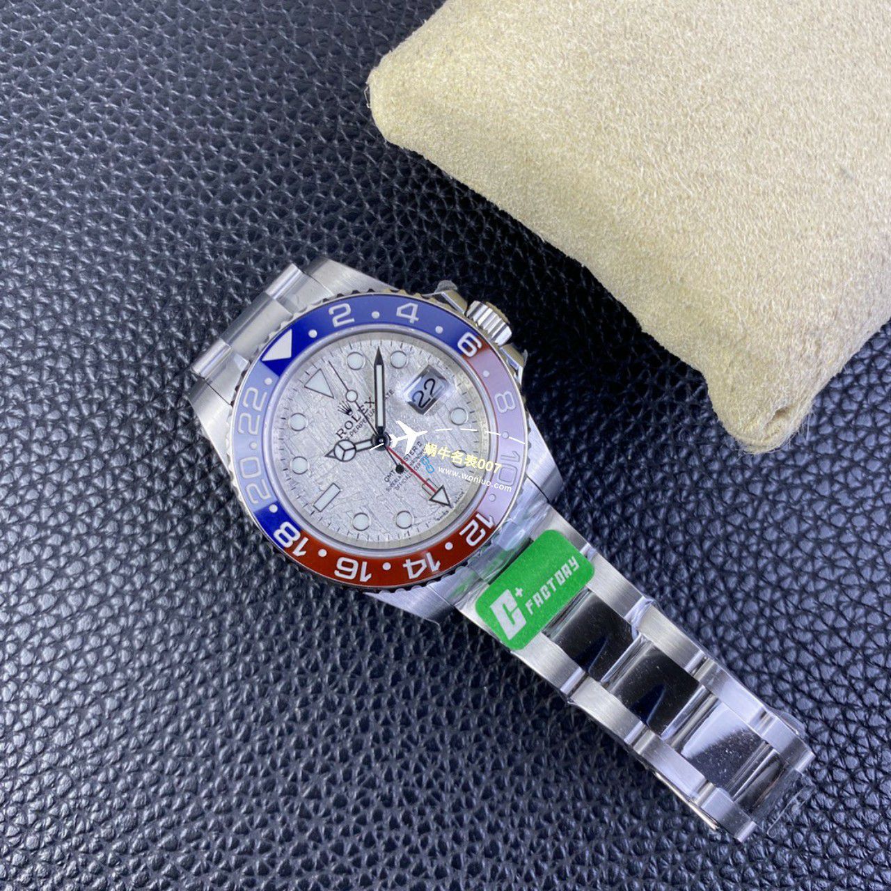 C+ Factory  top 1比1高仿复刻手表 Rolex  GMT MASTER II系列m126715chnr-0001，m126711chnr-0002沙士圈大闸蟹，m126710blro-0001可乐圈，m126719blro-0002（陨石面） / R767