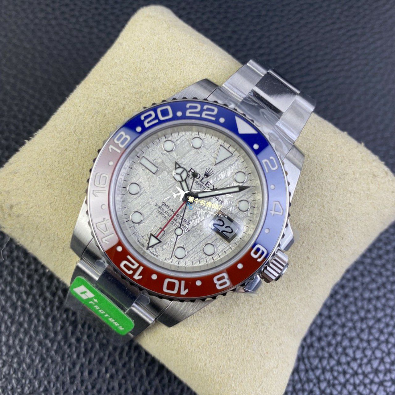 C+ Factory  top 1比1高仿复刻手表 Rolex  GMT MASTER II系列m126715chnr-0001，m126711chnr-0002沙士圈大闸蟹，m126710blro-0001可乐圈，m126719blro-0002（陨石面） / R767