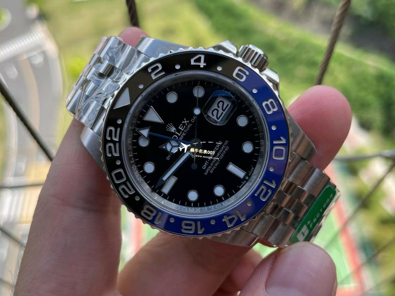 C+ Factory  top 1比1高仿复刻手表 Rolex  GMT MASTER II系列m126715chnr-0001，m126711chnr-0002沙士圈大闸蟹，m126710blro-0001可乐圈，m126719blro-0002（陨石面） / R767