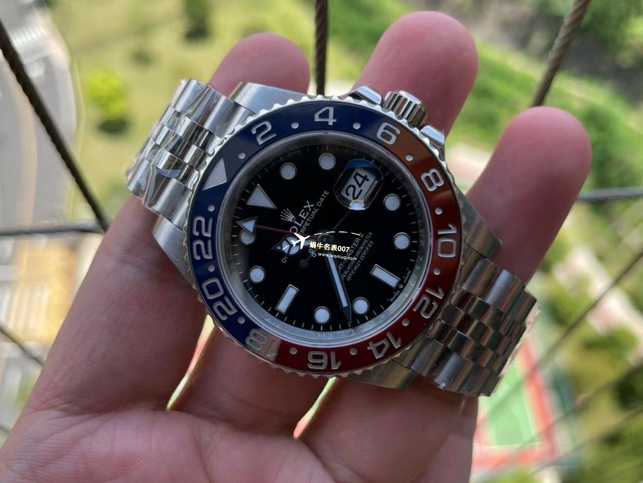 C+ Factory  top 1比1高仿复刻手表 Rolex  GMT MASTER II系列m126715chnr-0001，m126711chnr-0002沙士圈大闸蟹，m126710blro-0001可乐圈，m126719blro-0002（陨石面） / R767