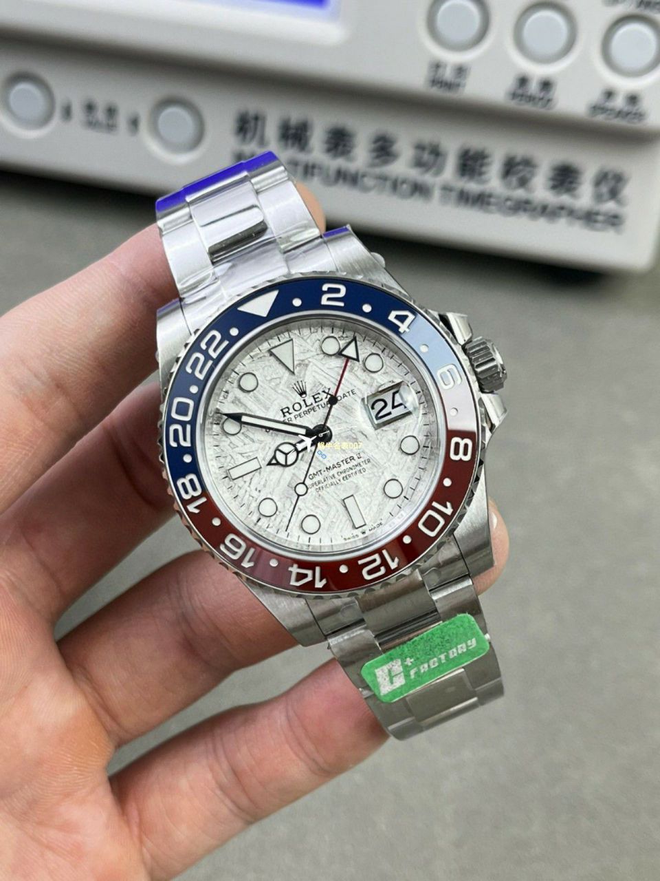 C+ Factory  top 1比1高仿复刻手表 Rolex  GMT MASTER II系列m126715chnr-0001，m126711chnr-0002沙士圈大闸蟹，m126710blro-0001可乐圈，m126719blro-0002（陨石面） / R767