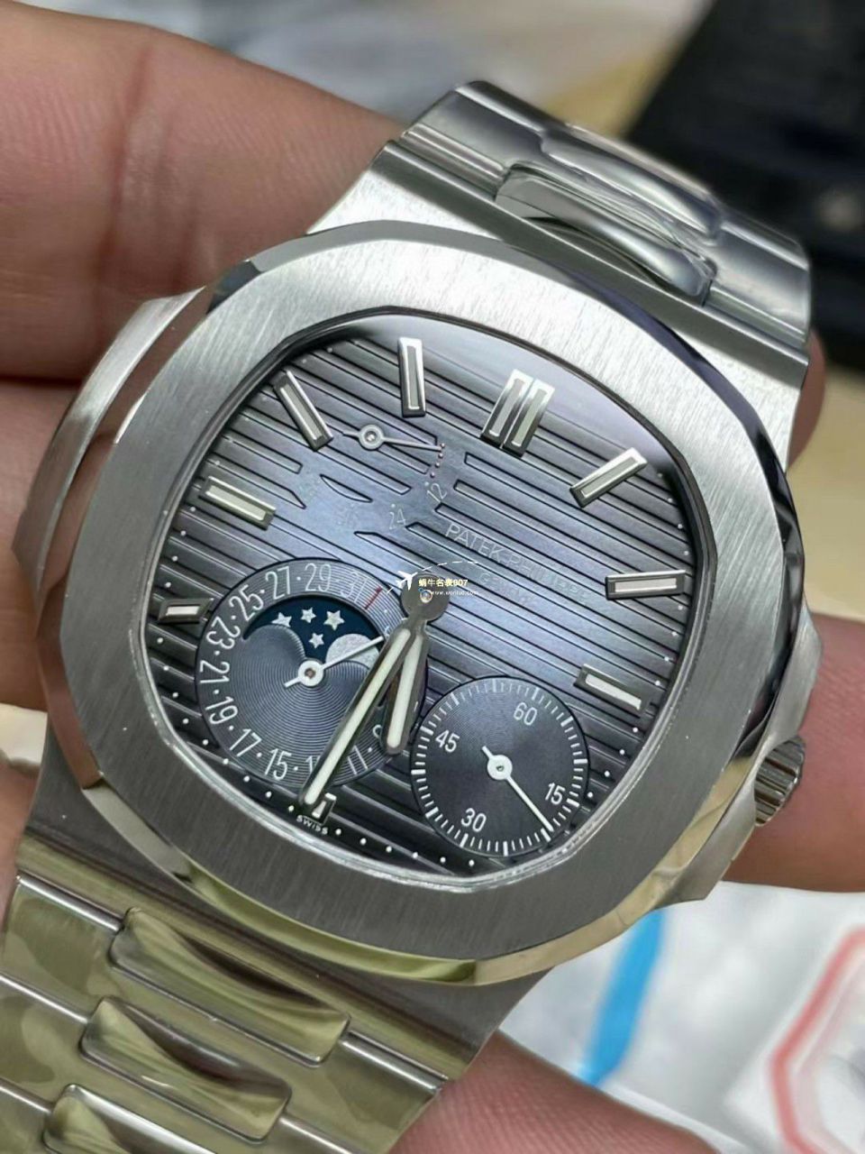 PPF/ZF Factory 一比一 top 复刻高仿手表 PATEK PHILIPPE V2真动能 Nautilus 5712R-001，5712/1R-001金壳 / BD373