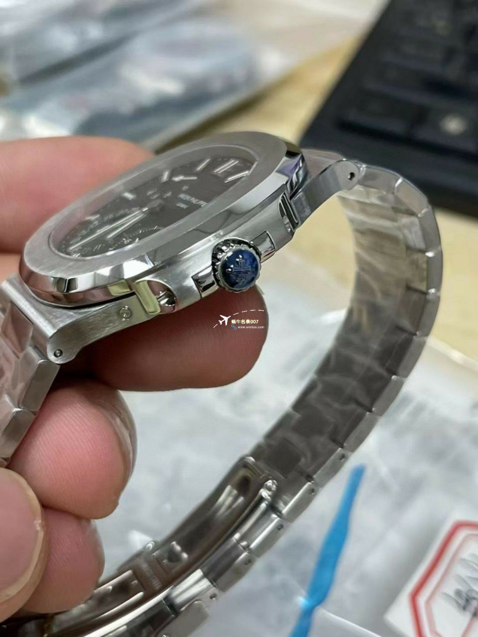 PPF/ZF Factory 一比一 top 复刻高仿手表 PATEK PHILIPPE V2真动能 Nautilus 5712R-001，5712/1R-001金壳 / BD373