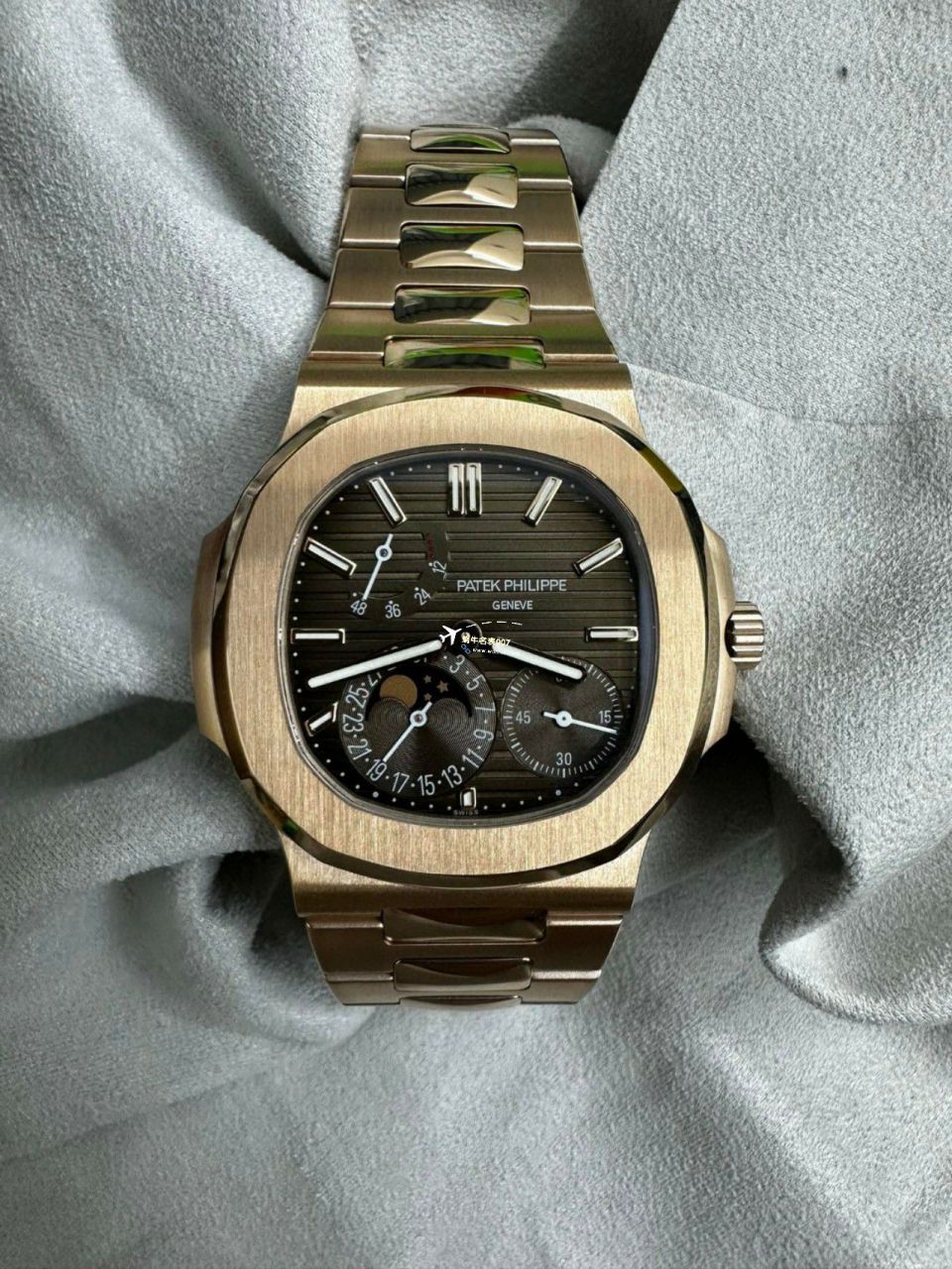 PPF/ZF Factory 一比一 top 复刻高仿手表 PATEK PHILIPPE V2真动能 Nautilus 5712R-001，5712/1R-001金壳 / BD373