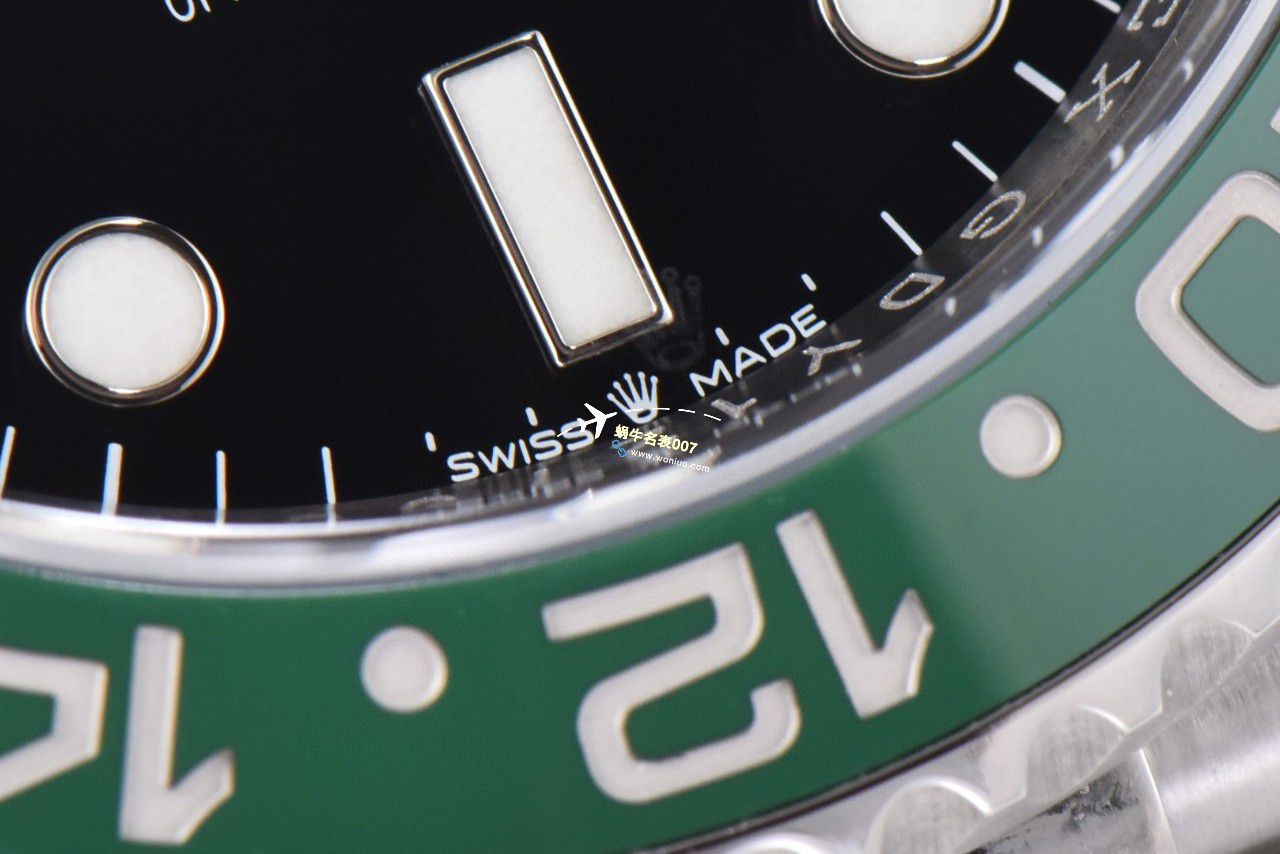 C Factory /clean一比一 top 高仿复刻手表 Rolex  GMT MASTER II左撇子雪碧圈m126720vtnr-0002 / R768