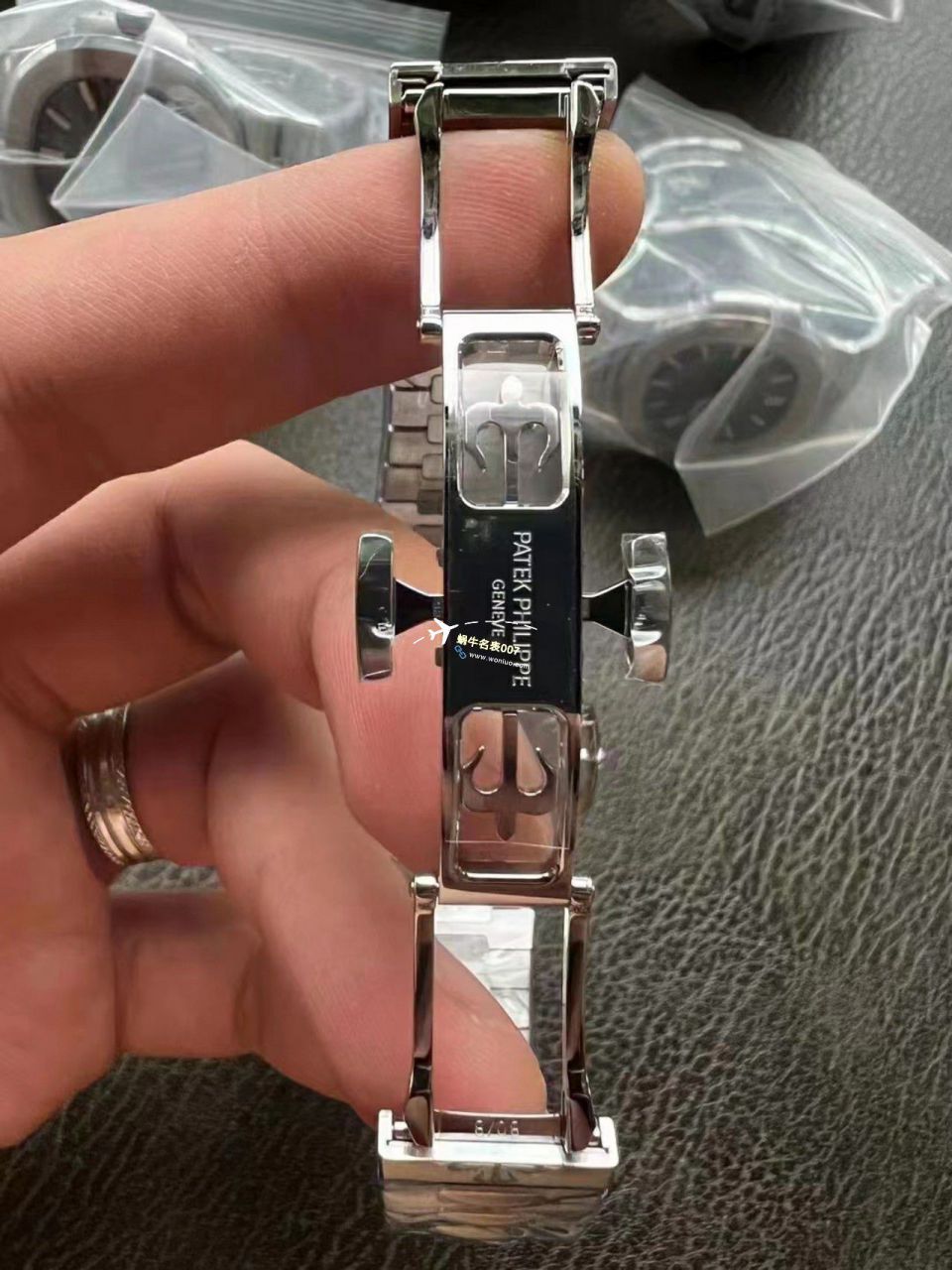 3K Factory  Nautilus 一体机一比一超A高仿复刻手表 PATEK PHILIPPE 5811/1G-001 wrist watch  / BD376