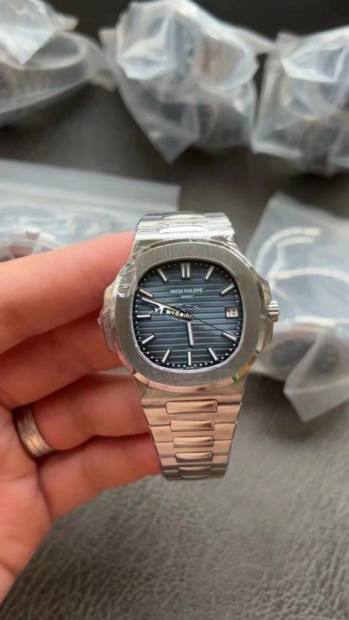 3K Factory  Nautilus 一体机一比一超A高仿复刻手表 PATEK PHILIPPE 5811/1G-001 wrist watch  / BD376