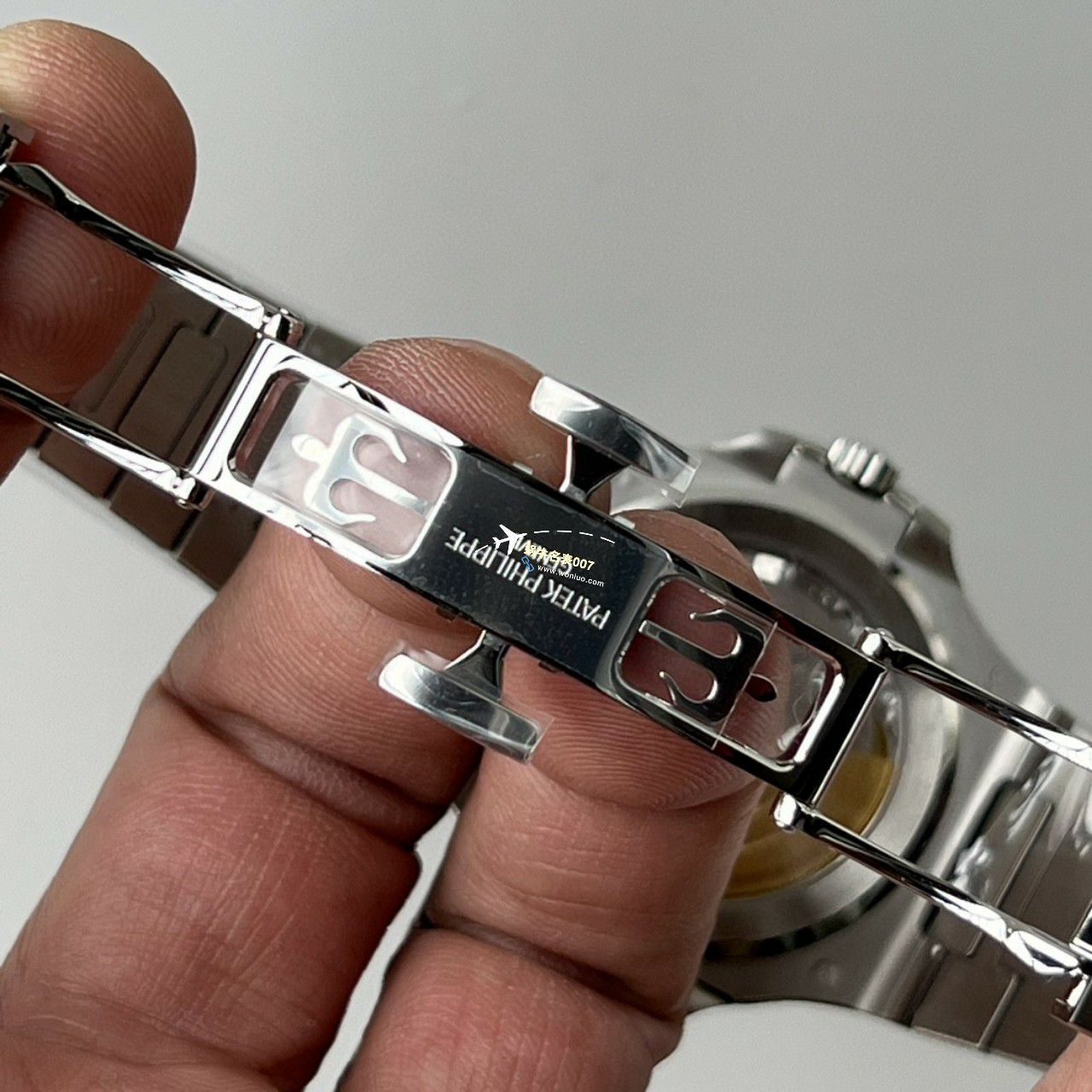 3K Factory  Nautilus 一体机一比一超A高仿复刻手表 PATEK PHILIPPE 5811/1G-001 wrist watch  / BD376