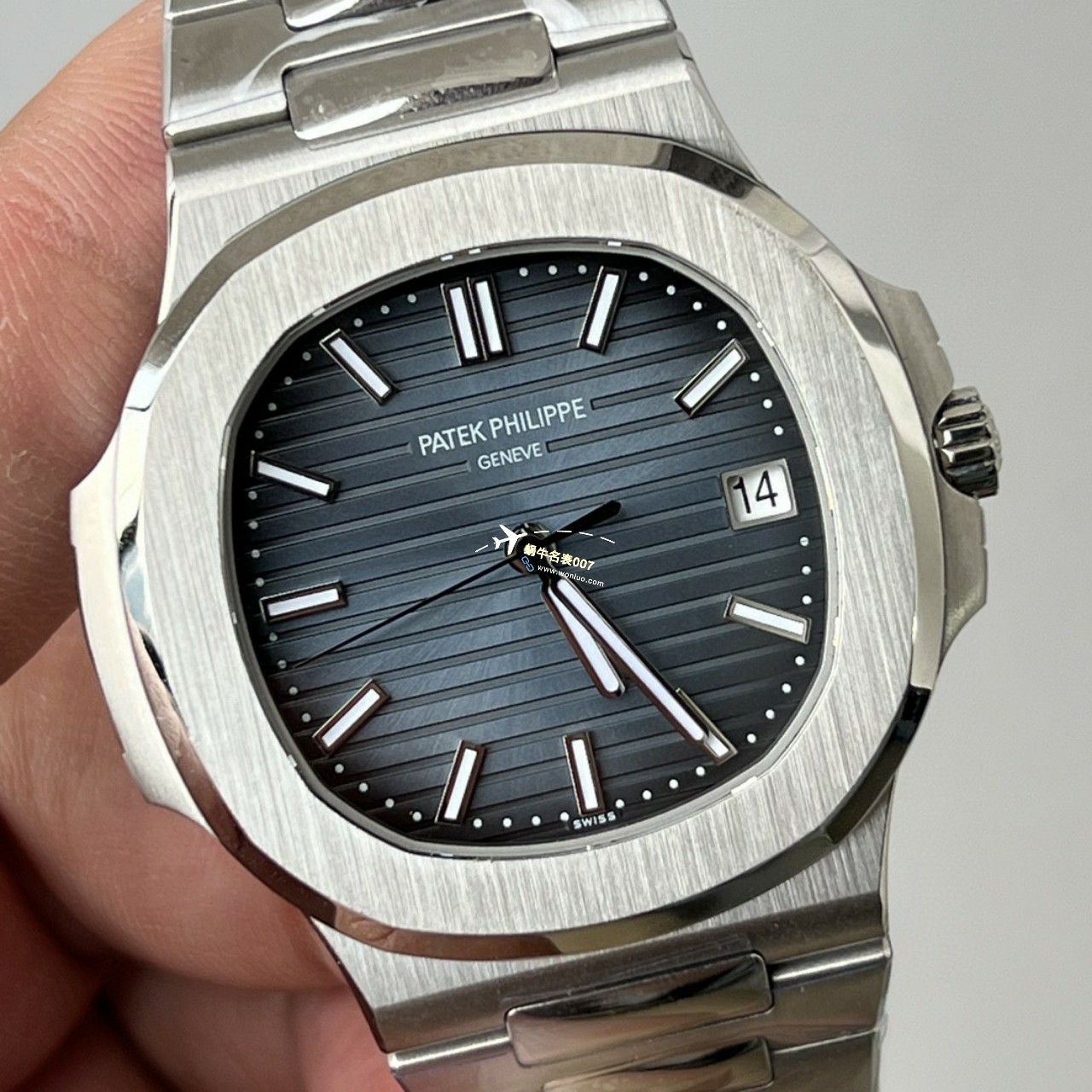 3K Factory  Nautilus 一体机一比一超A高仿复刻手表 PATEK PHILIPPE 5811/1G-001 wrist watch  / BD376