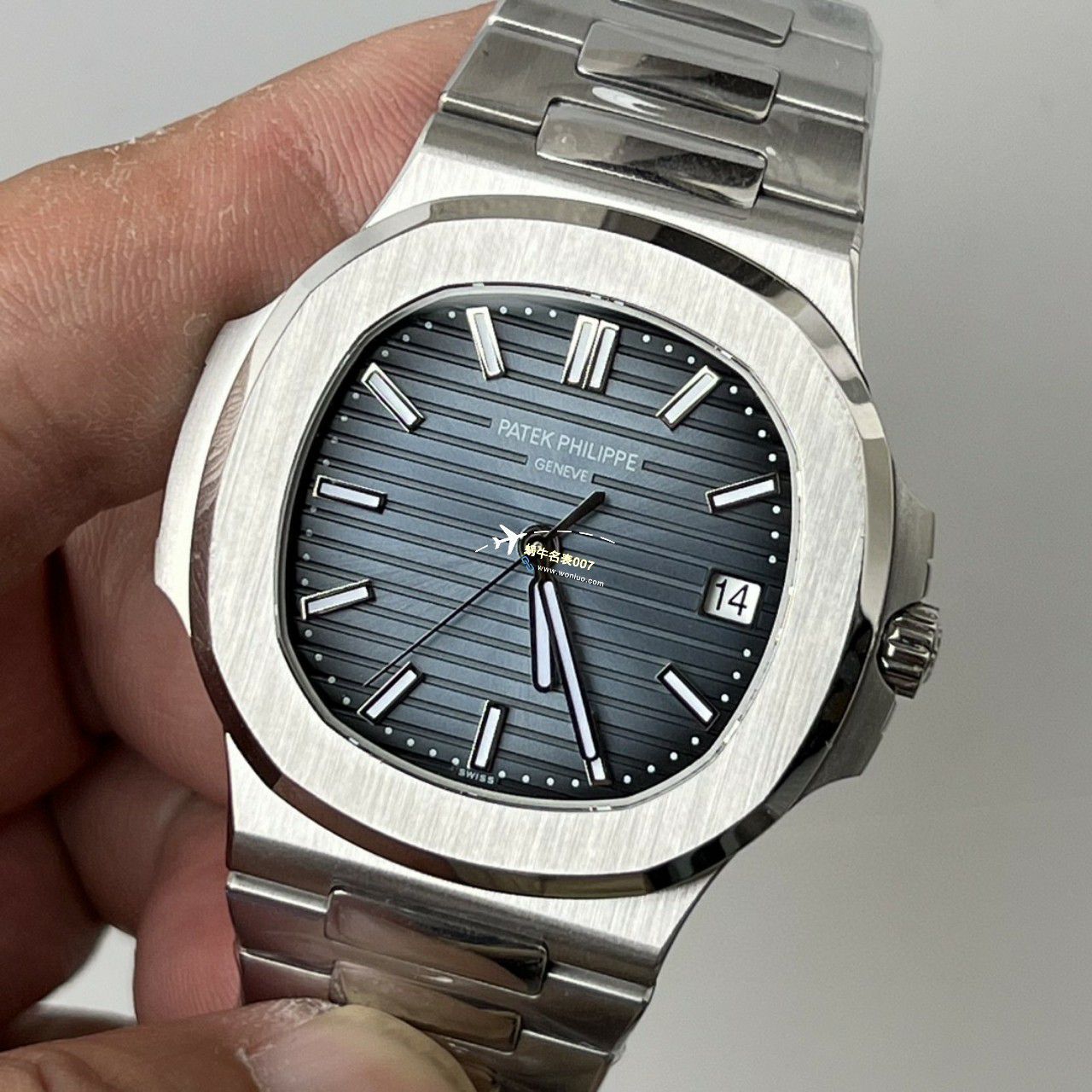 3K Factory  Nautilus 一体机一比一超A高仿复刻手表 PATEK PHILIPPE 5811/1G-001 wrist watch  / BD376