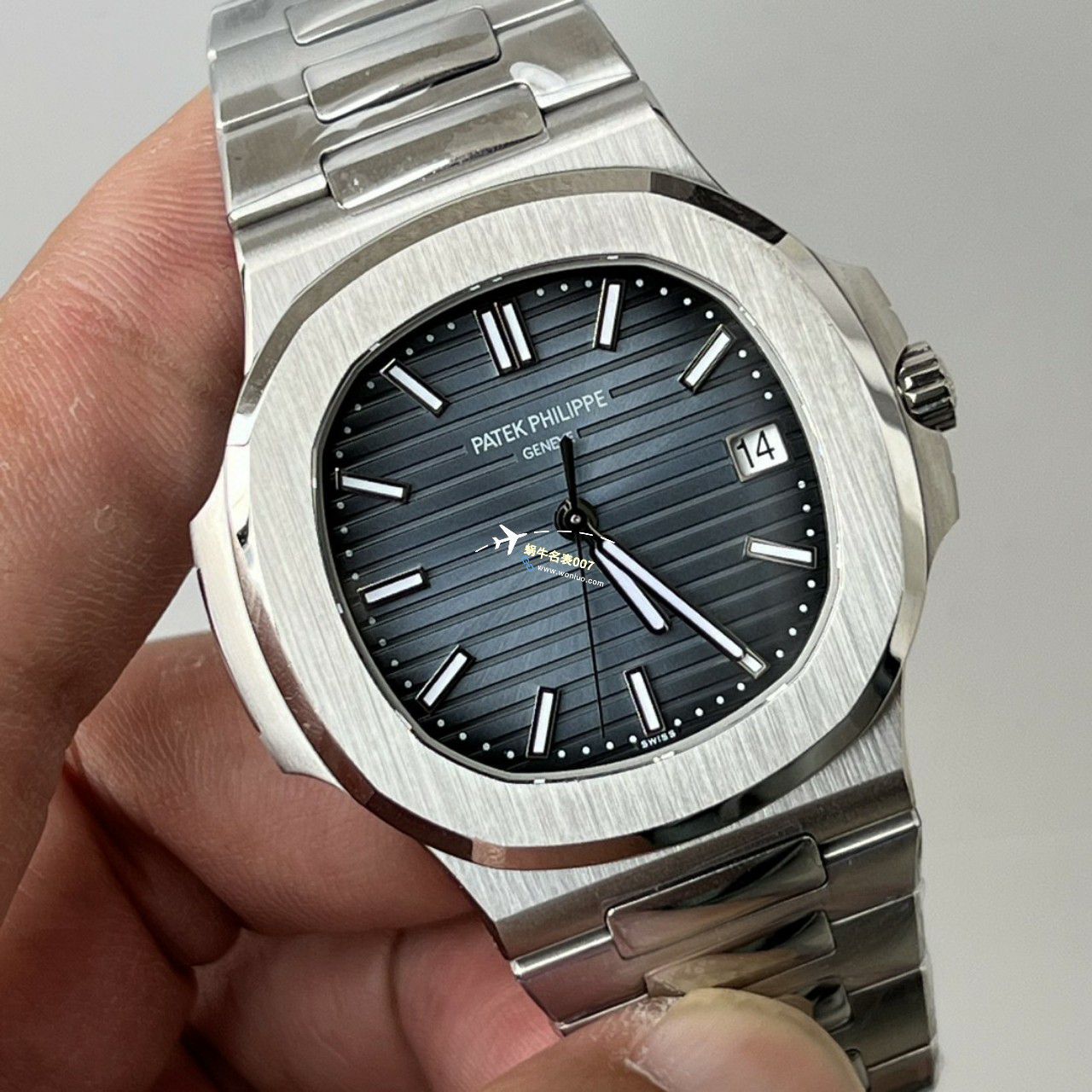 3K Factory  Nautilus 一体机一比一超A高仿复刻手表 PATEK PHILIPPE 5811/1G-001 wrist watch  / BD376