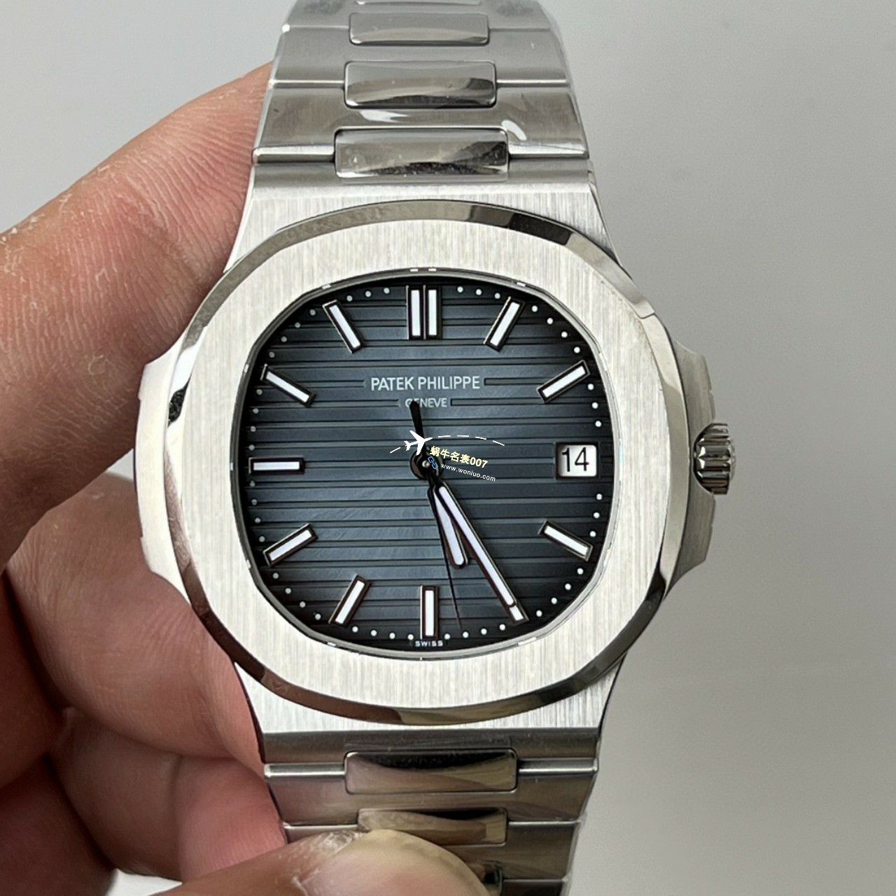 3K Factory  Nautilus 一体机一比一超A高仿复刻手表 PATEK PHILIPPE 5811/1G-001 wrist watch  / BD376