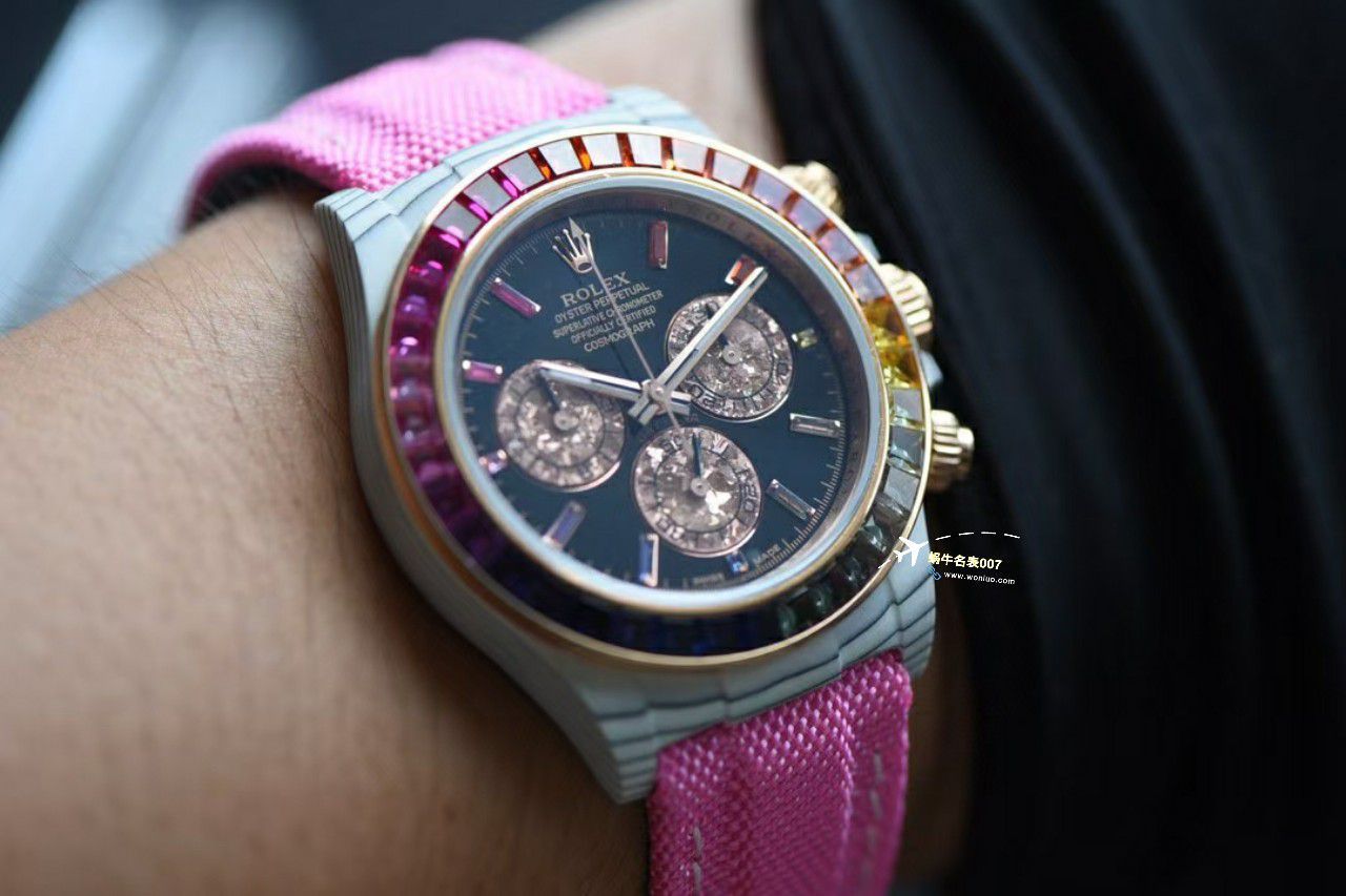 N Factory  top 复刻手表Diw 2023 Rolex 超级 carbon fiber  Ditongna -惊艳现市原 Factory 工艺 top  carbon fiber 材料 / R771