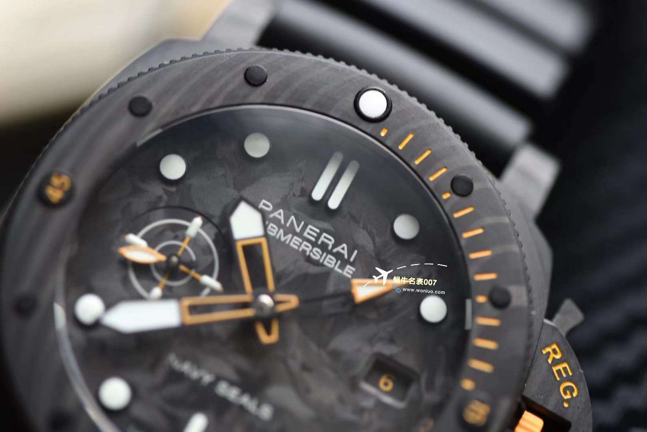 VS Factory 一比一 top 复刻高仿手表Panerai PAM01324、PAM1324 carbon fiber  / VSPAM01324