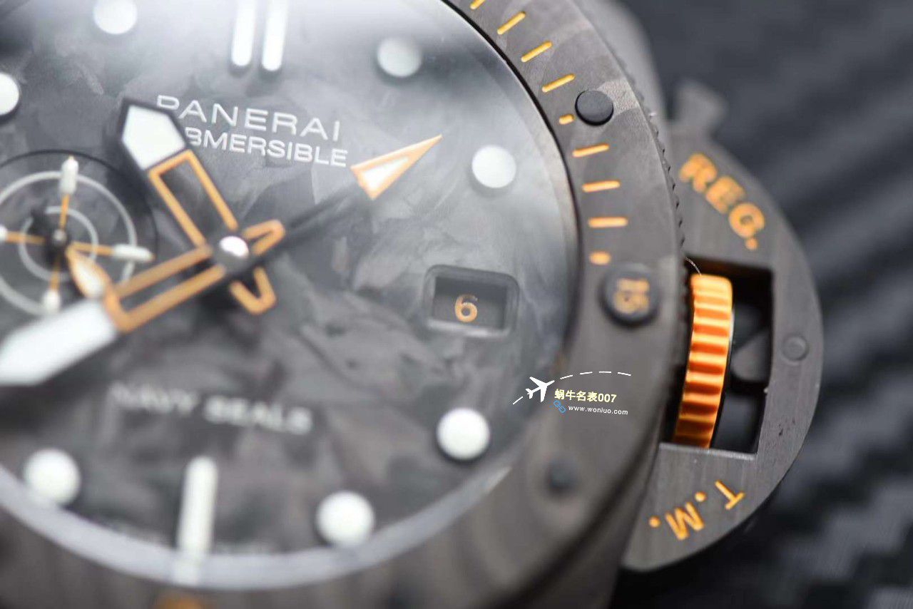 VS Factory 一比一 top 复刻高仿手表Panerai PAM01324、PAM1324 carbon fiber  / VSPAM01324